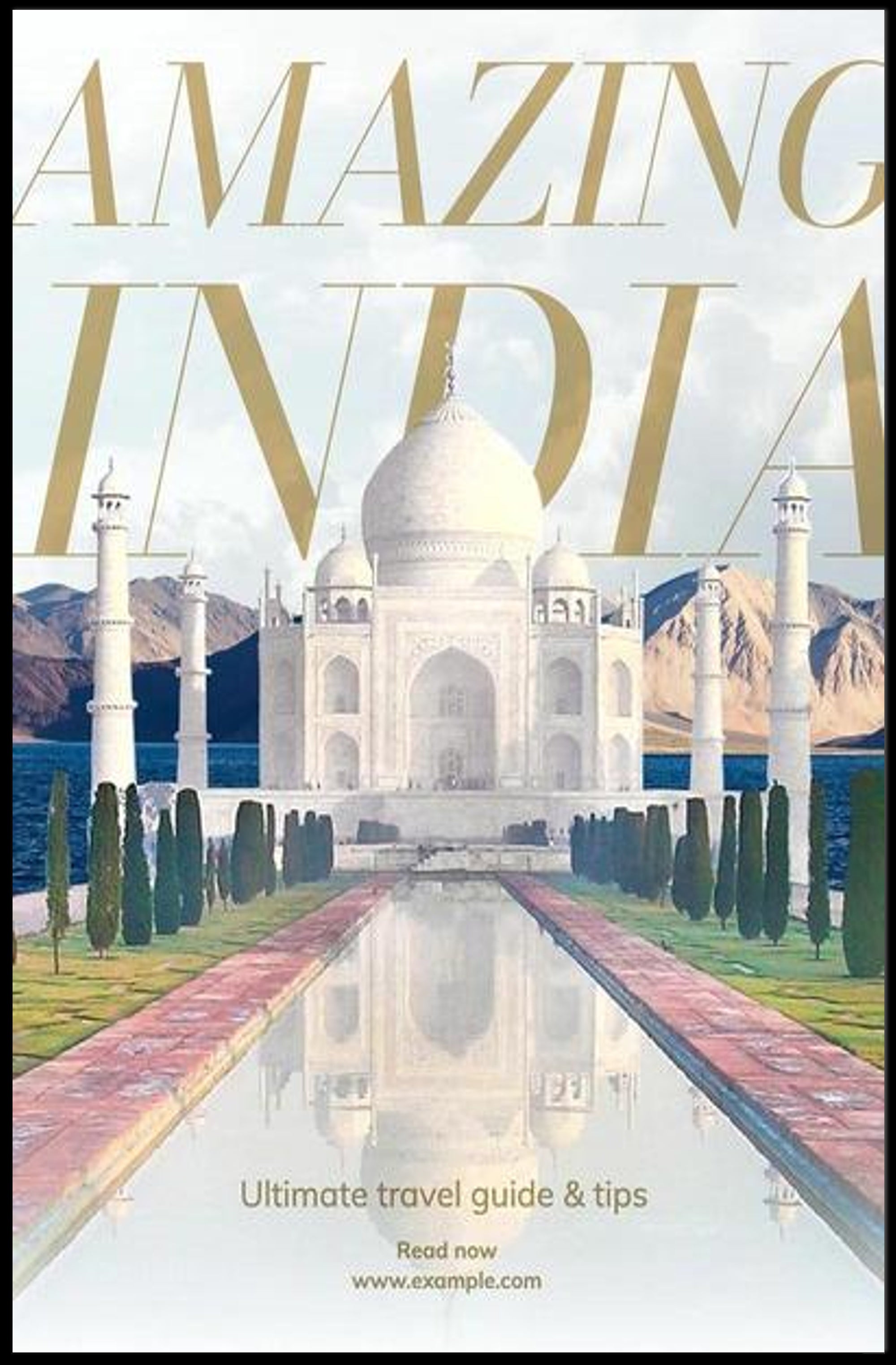 Amazing India Travel Guide Poster PosterGoat