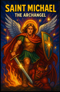 Saint Michael the Archangel Poster PosterGoat