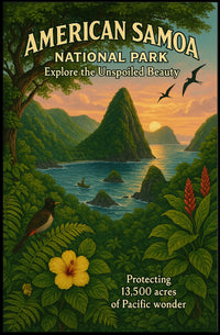 American Samoa National Park Poster