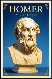 Homer Ancient Poet Poster PosterGoat