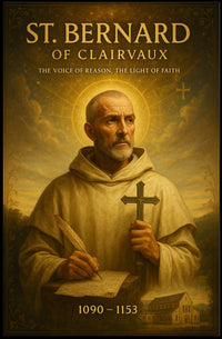 St. Bernard of Clairvaux Poster