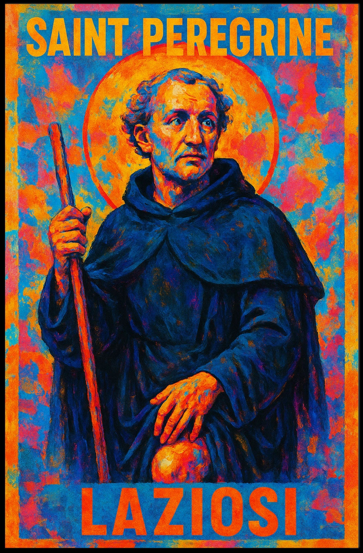 Saint Peregrine Laziosi Poster