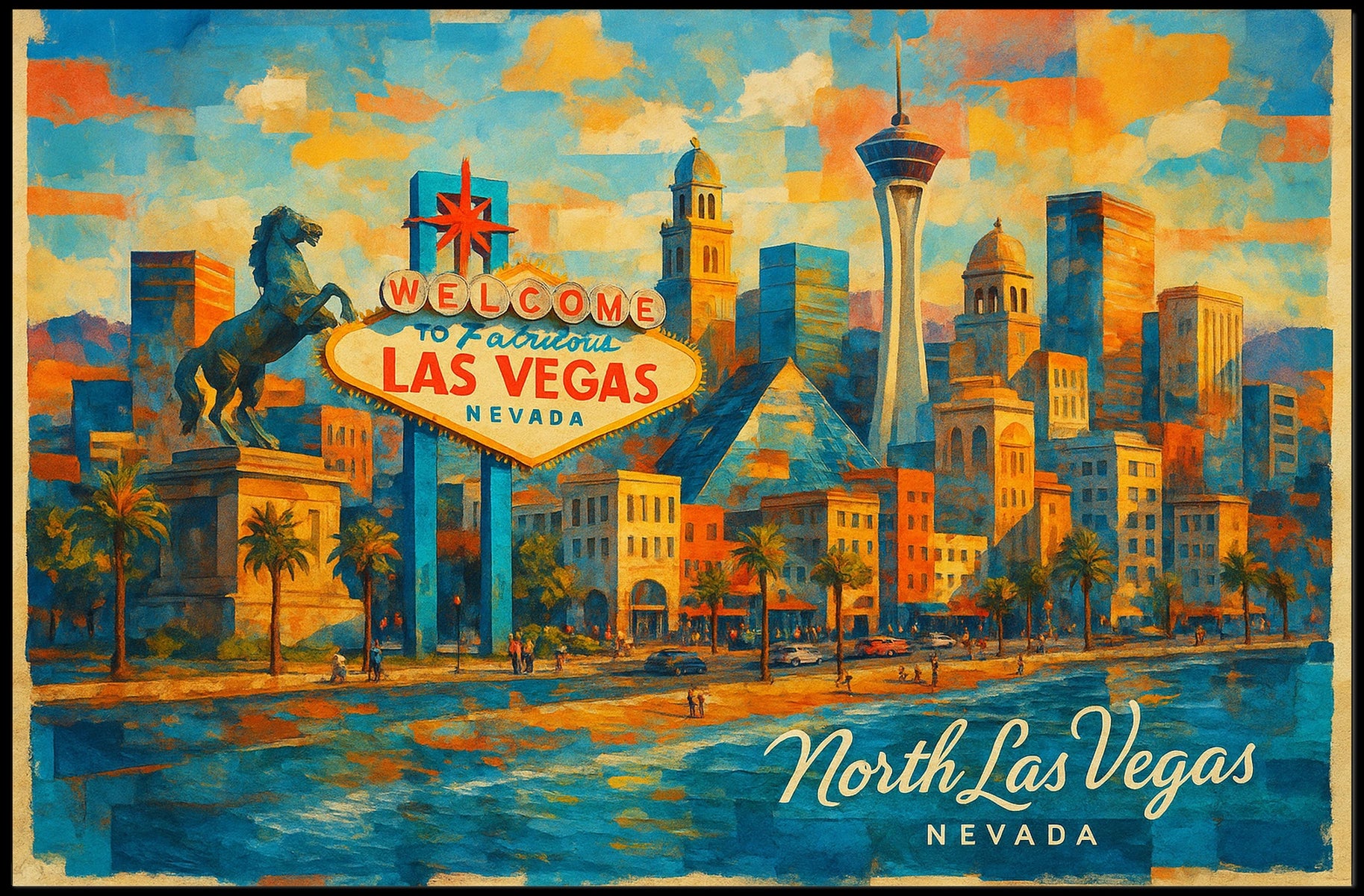 Welcome to Las Vegas Poster