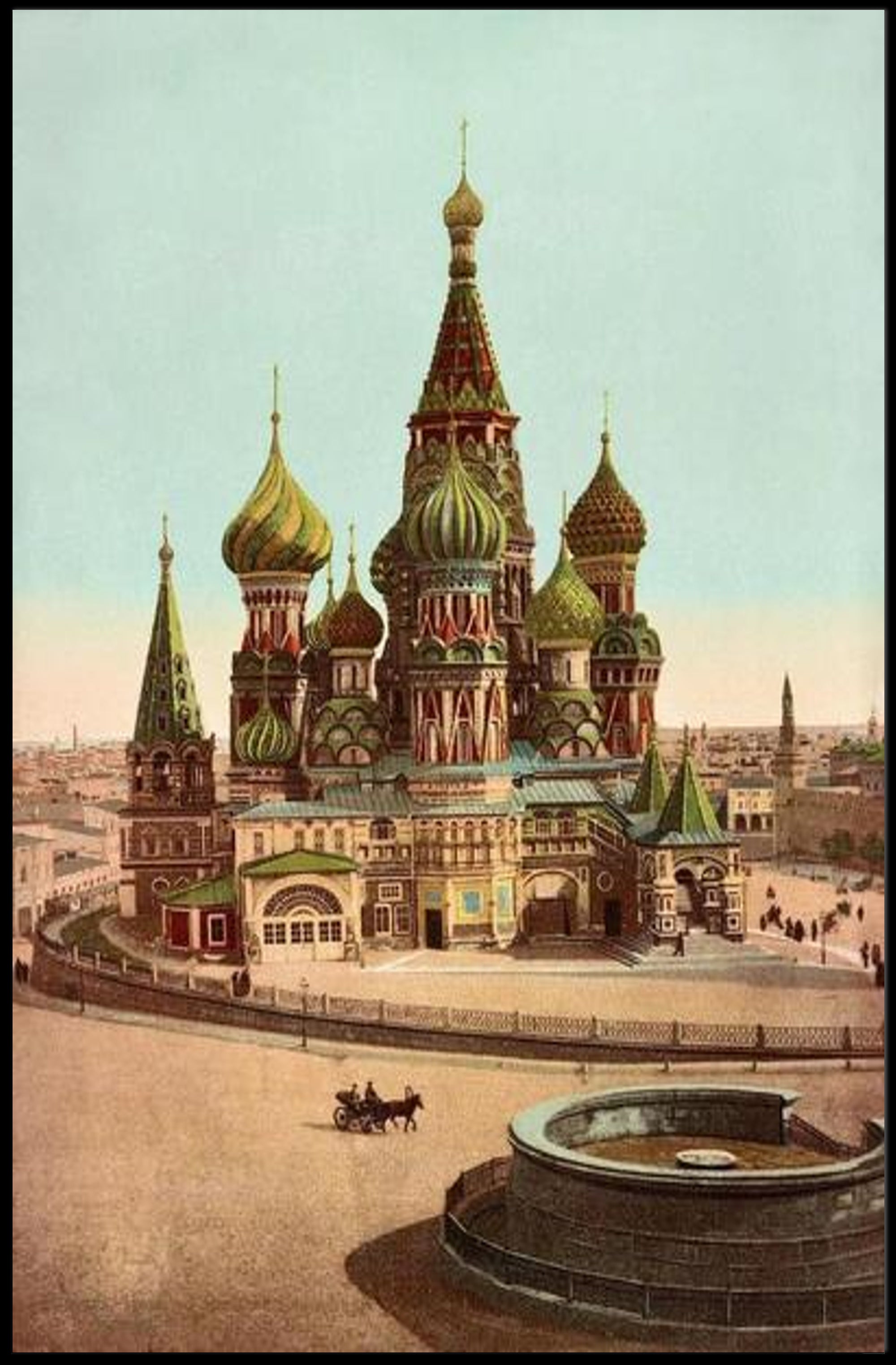 Iconic Russian Architecture Poster PosterGoat