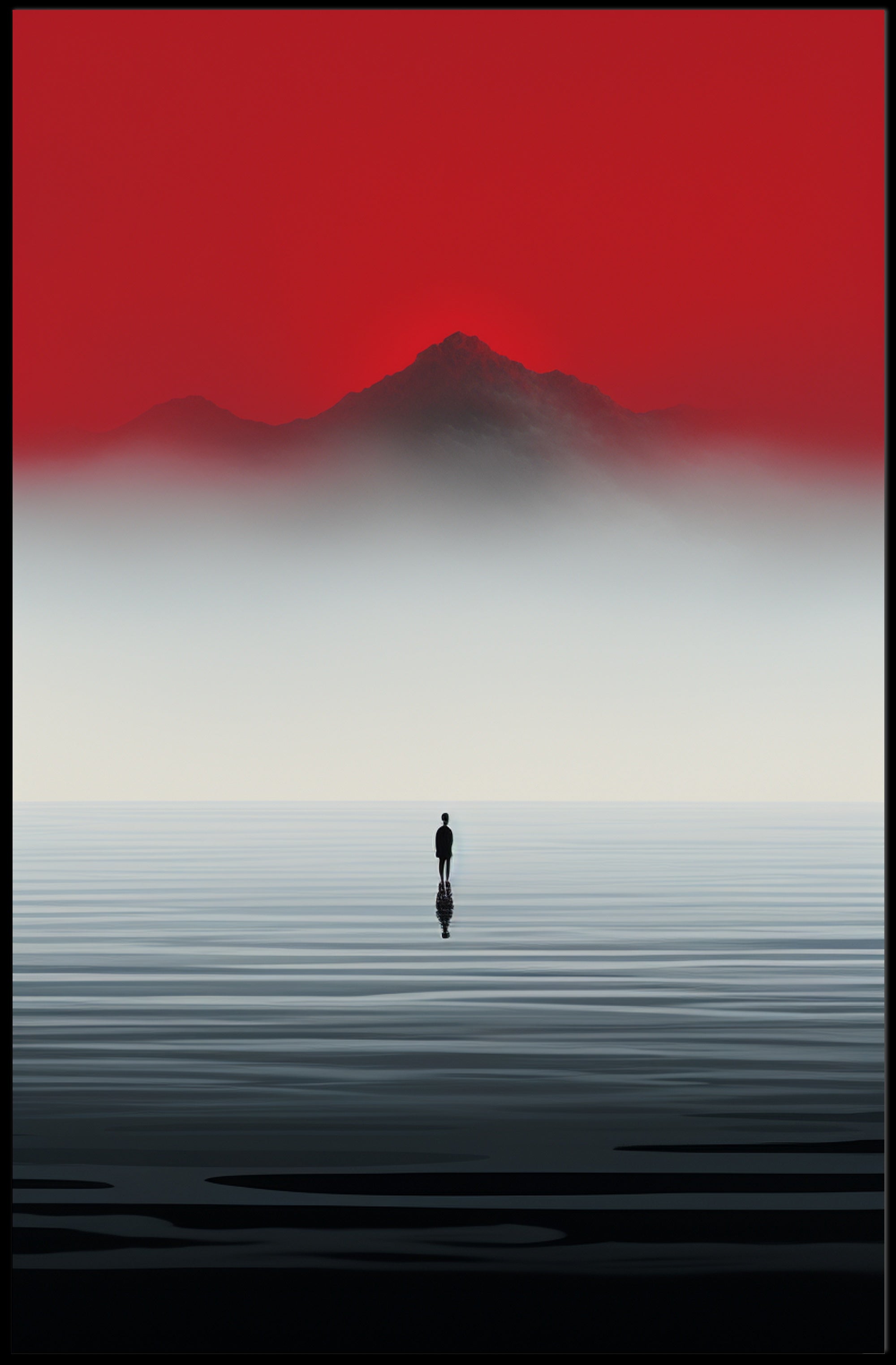 Solitude At Dusk Poster