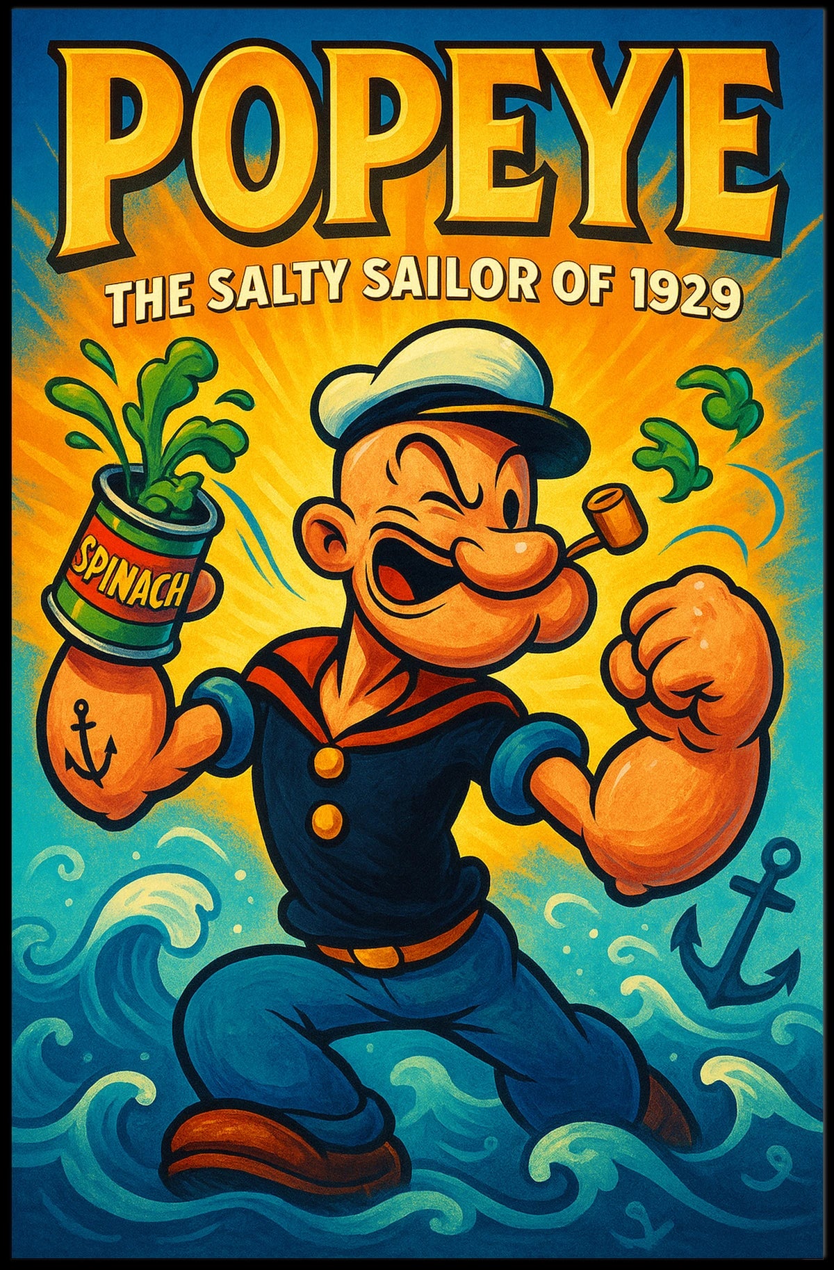 Popeye 1929 Art Poster POP-137