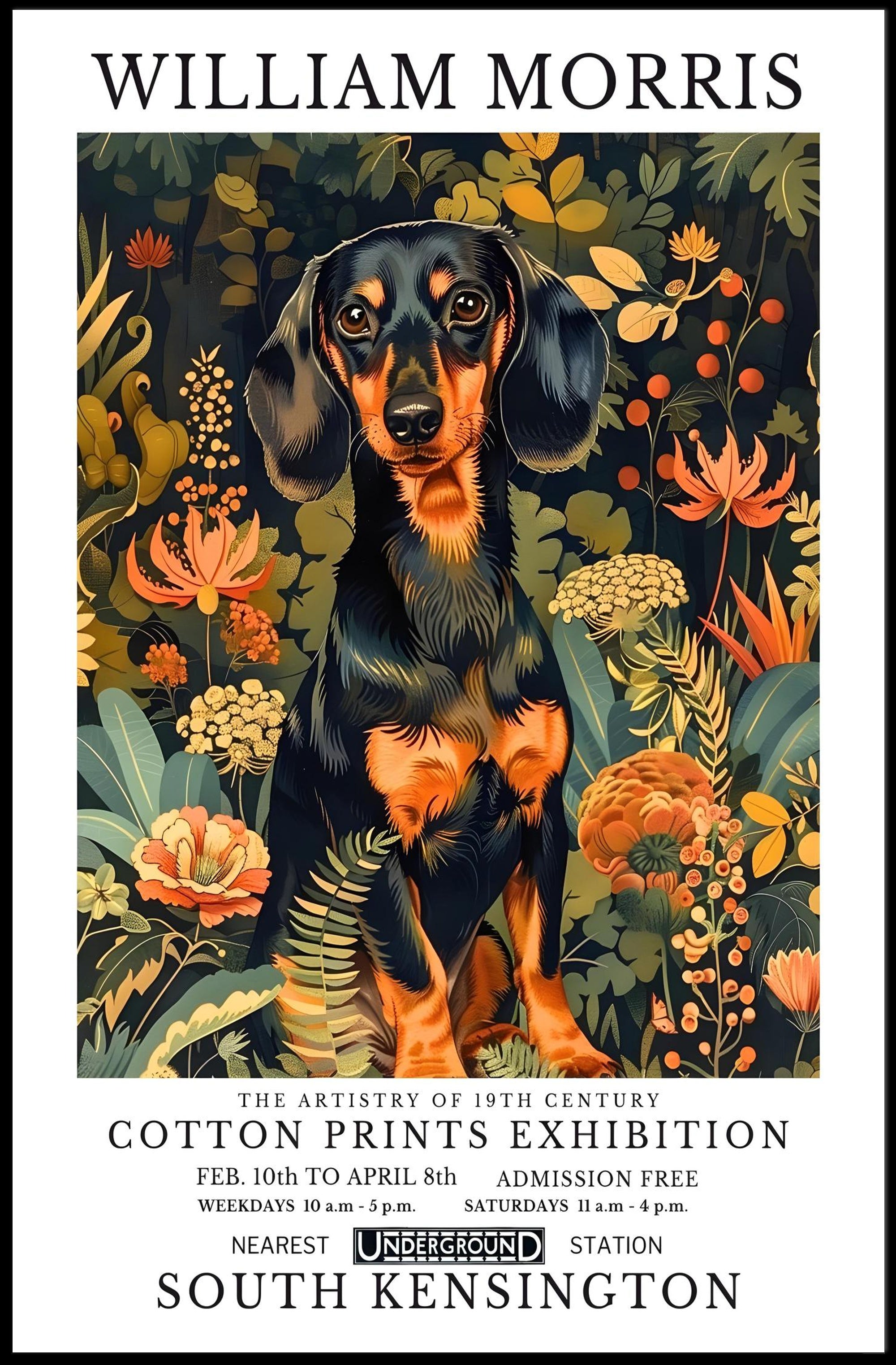 The Artistry of William Morris in Artistic Poster