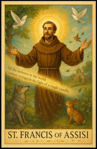 Saint Francis of Assisi Poster