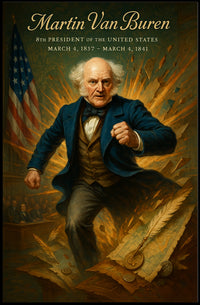 Martin Van Buren 8th President Poster