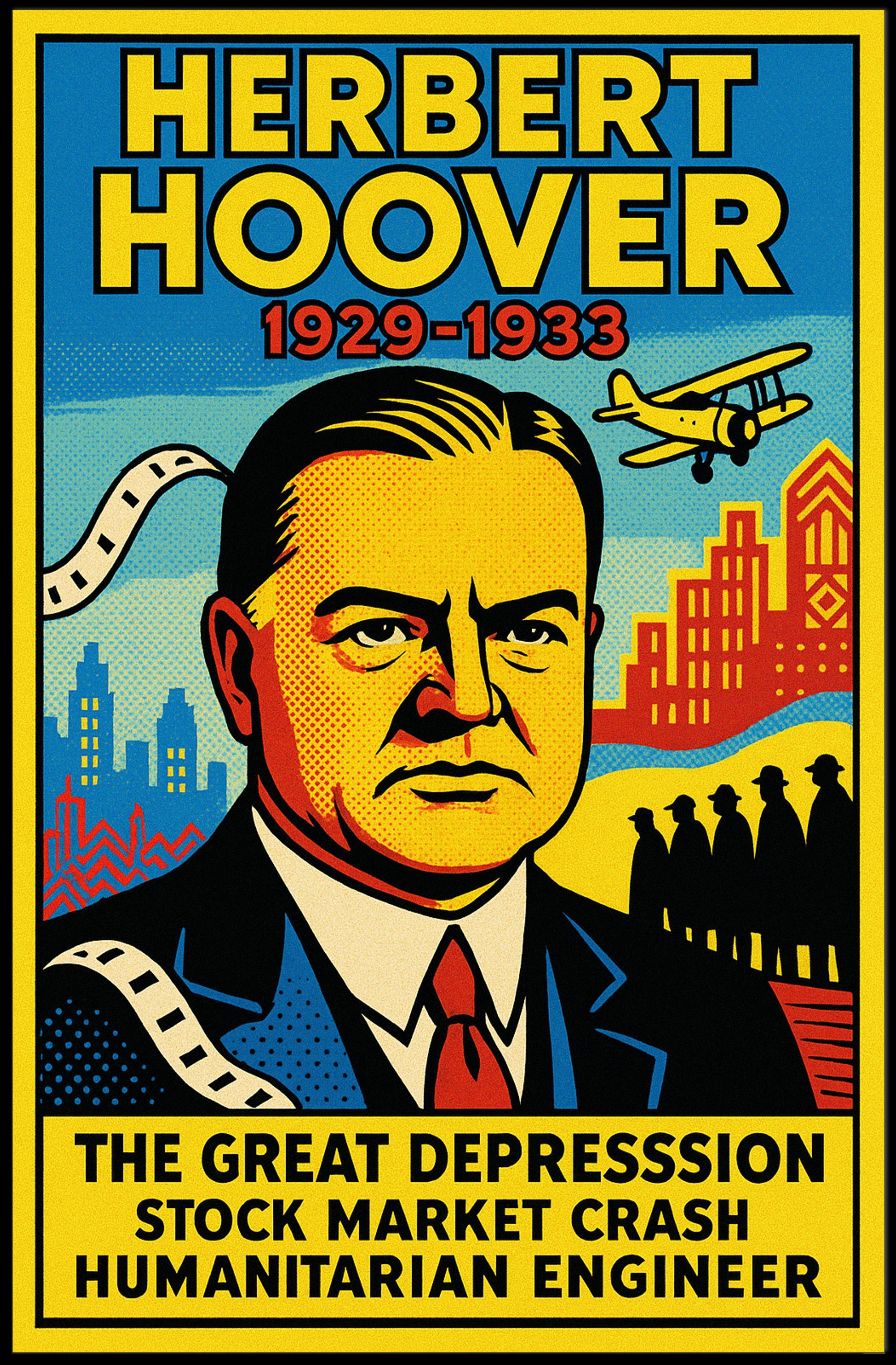 Herbert Hoover 31st President Poster PosterGoat
