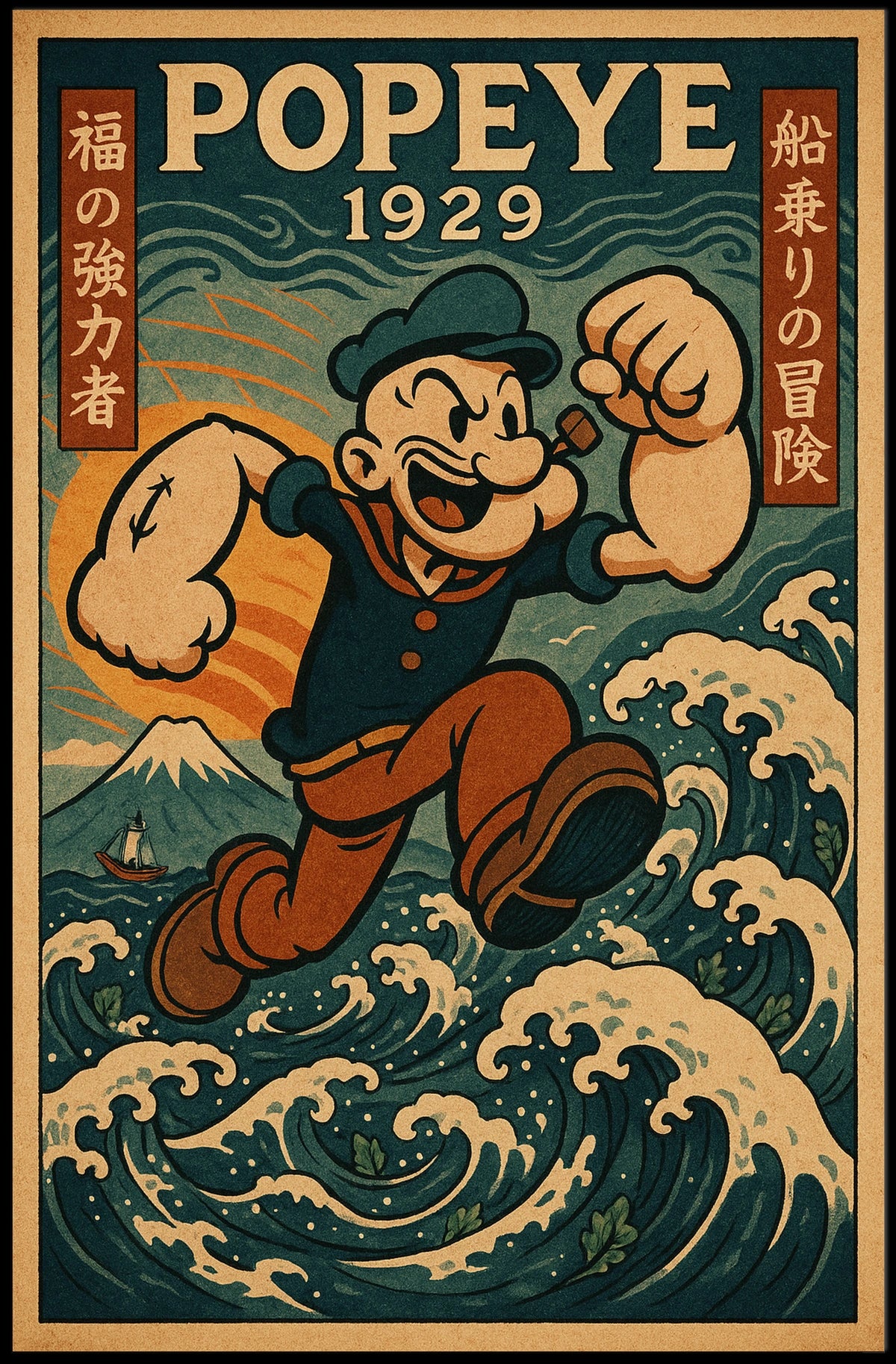 Popeye 1929 Art Poster POP-171