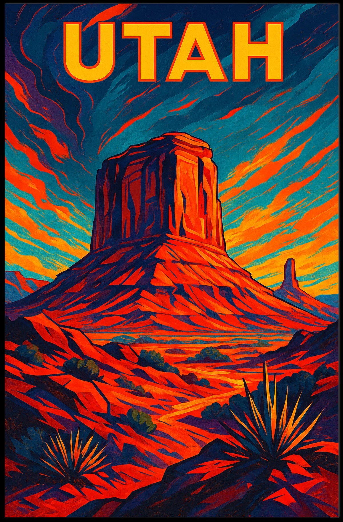 Utah Landscape Poster