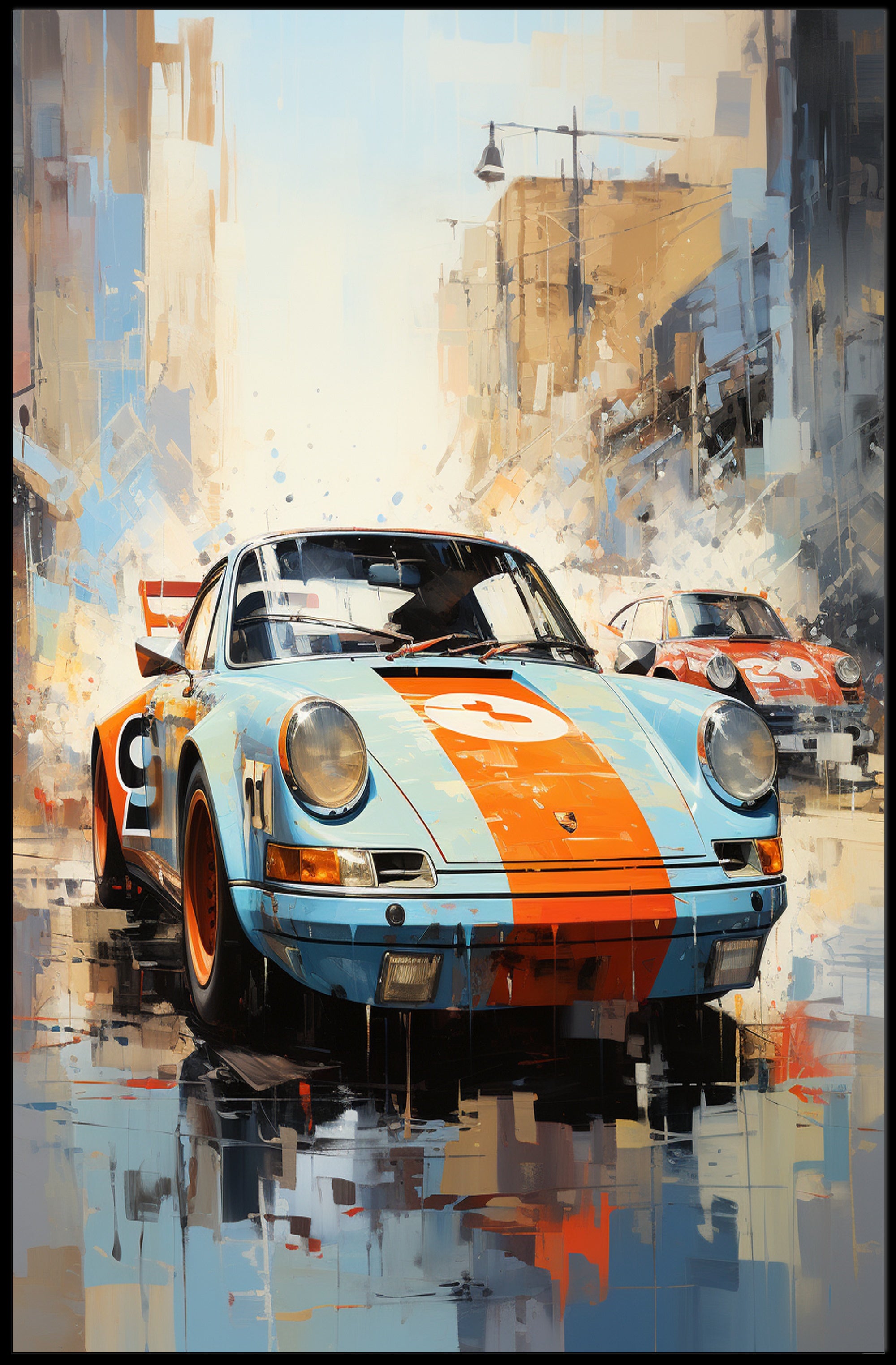 Racing Legends Poster PosterGoat
