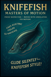 Knifefish Masters of Motion Poster