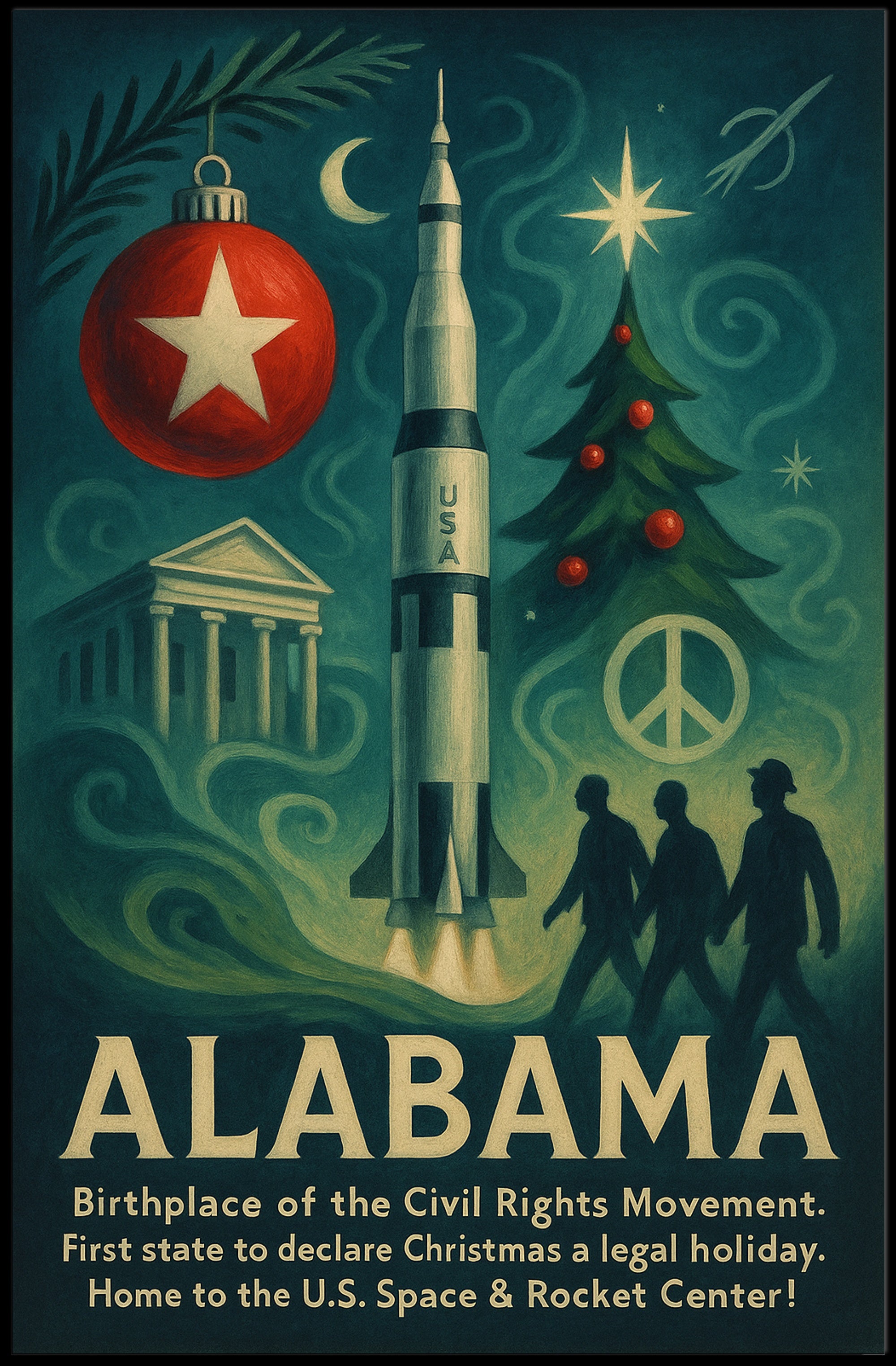 Alabama A Legacy of Milestones Poster