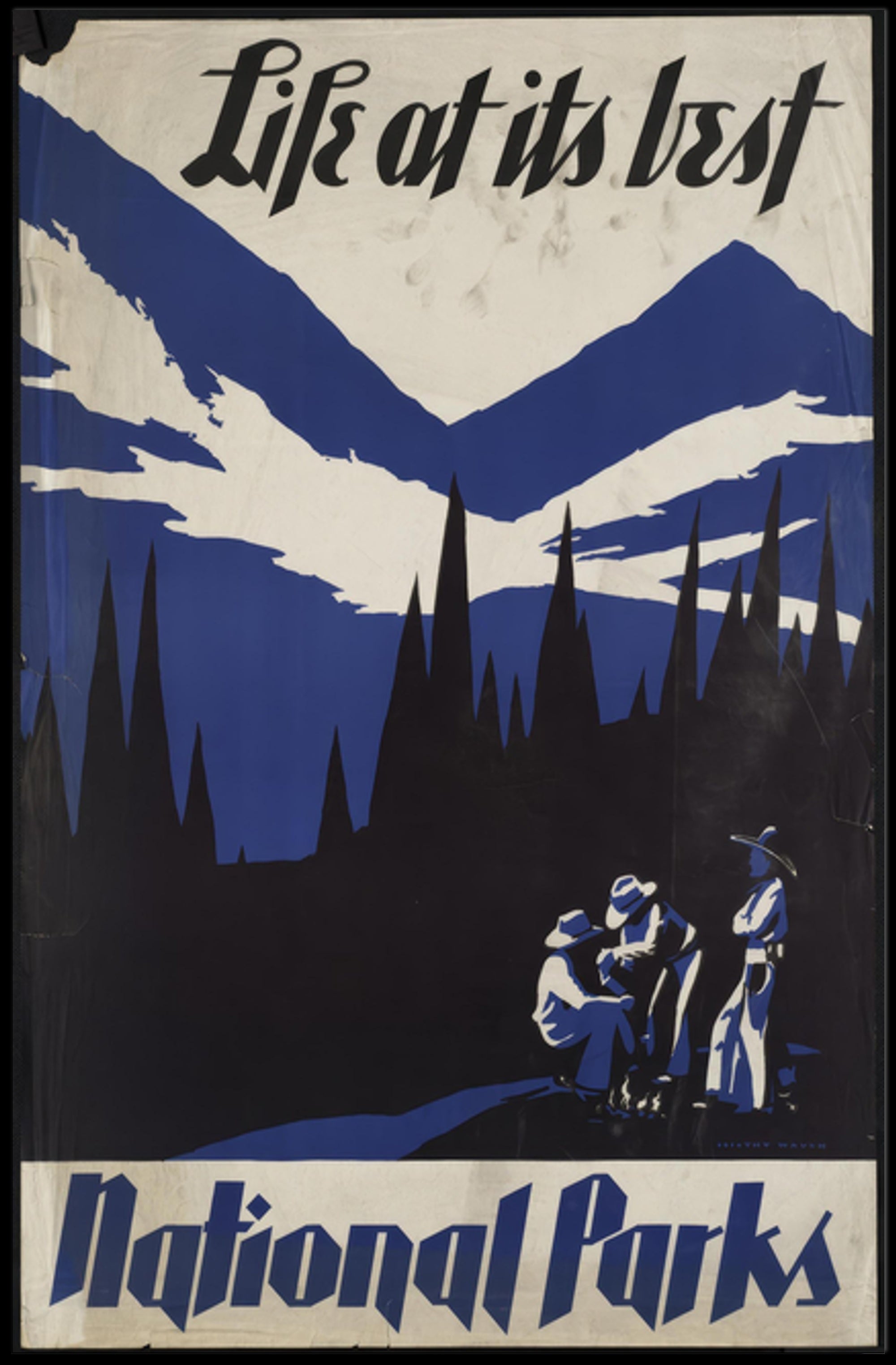 National Parks Vintage Travel Poster Print