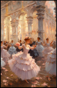 Elegant Ballet Evening Poster
