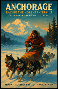 Racing the Northern Trails Poster