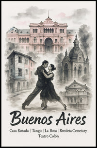 Buenos Aires A Cultural Journey Poster