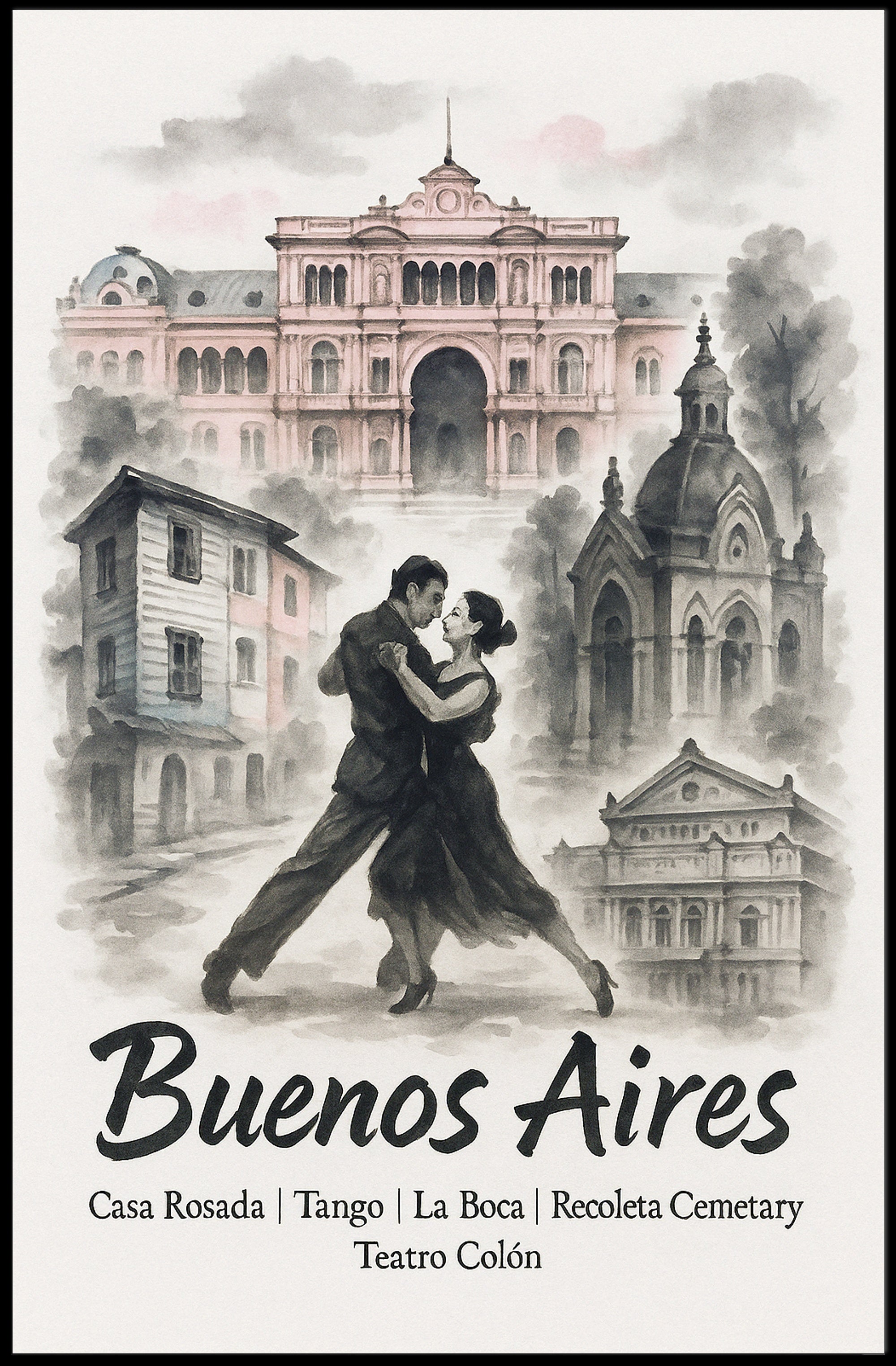Buenos Aires A Cultural Journey Poster