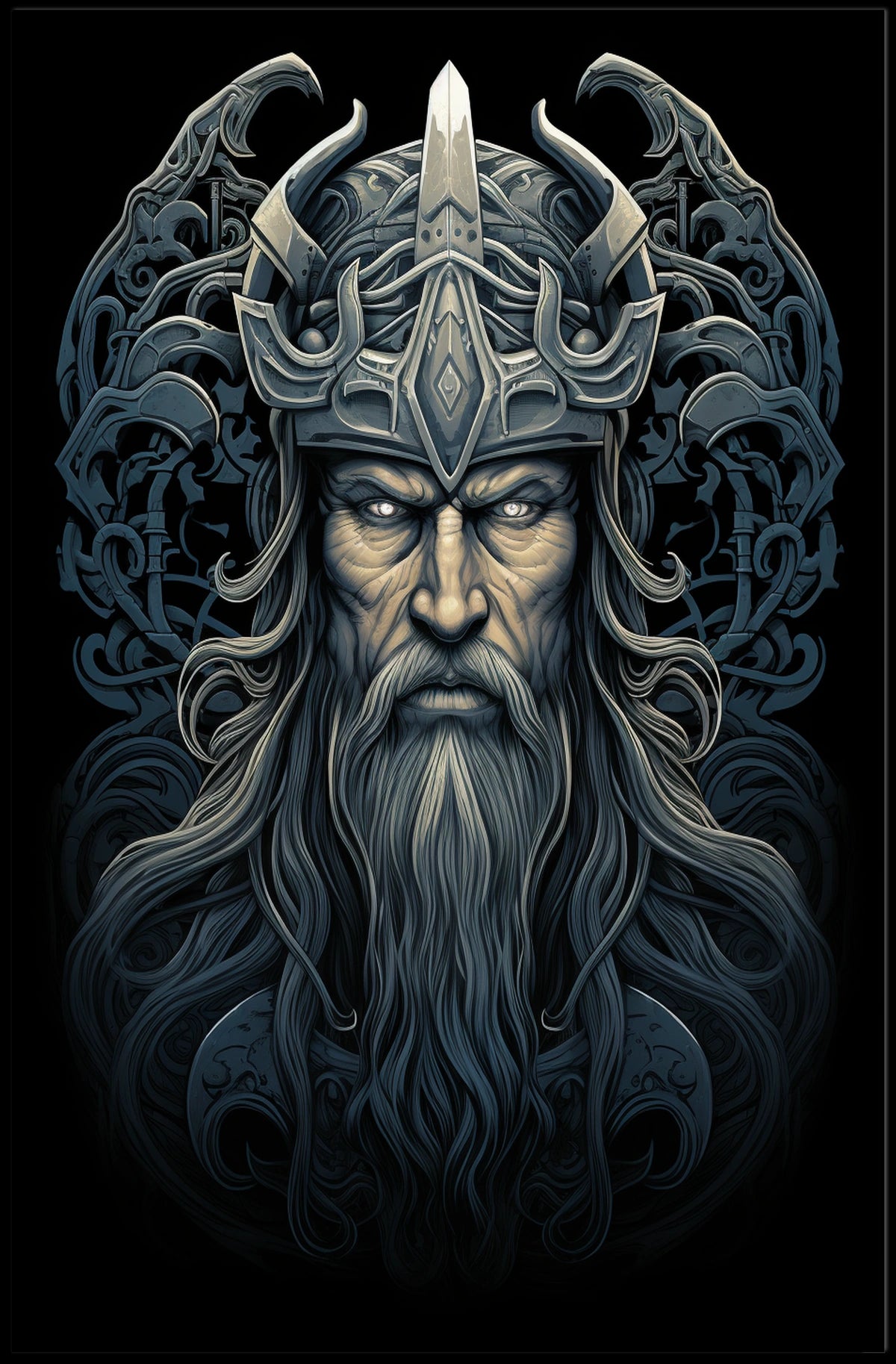 The Enigmatic Warrior King Poster