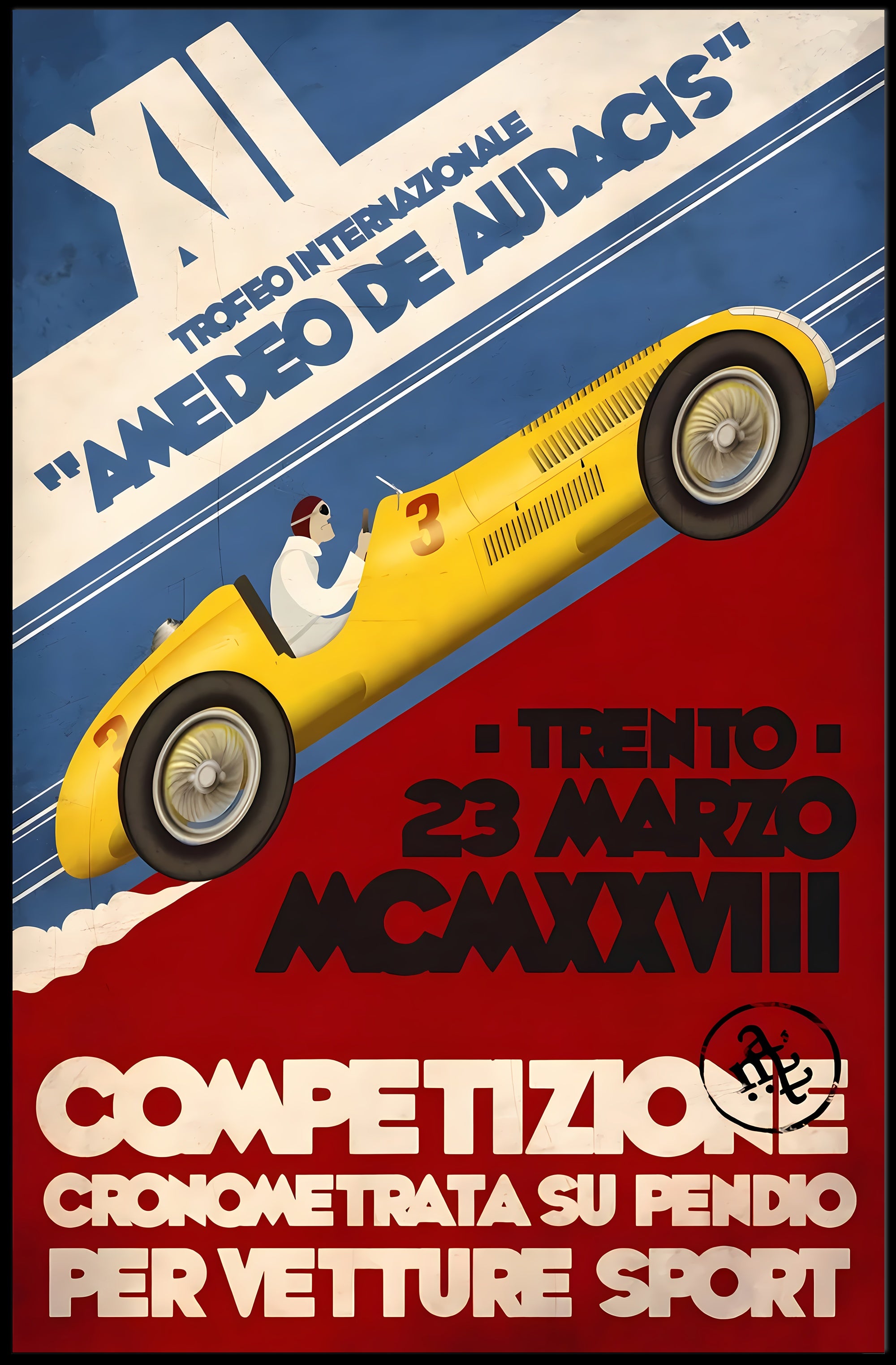 XII Trofeo Internazionale "Amedeo de Audacis" Poster