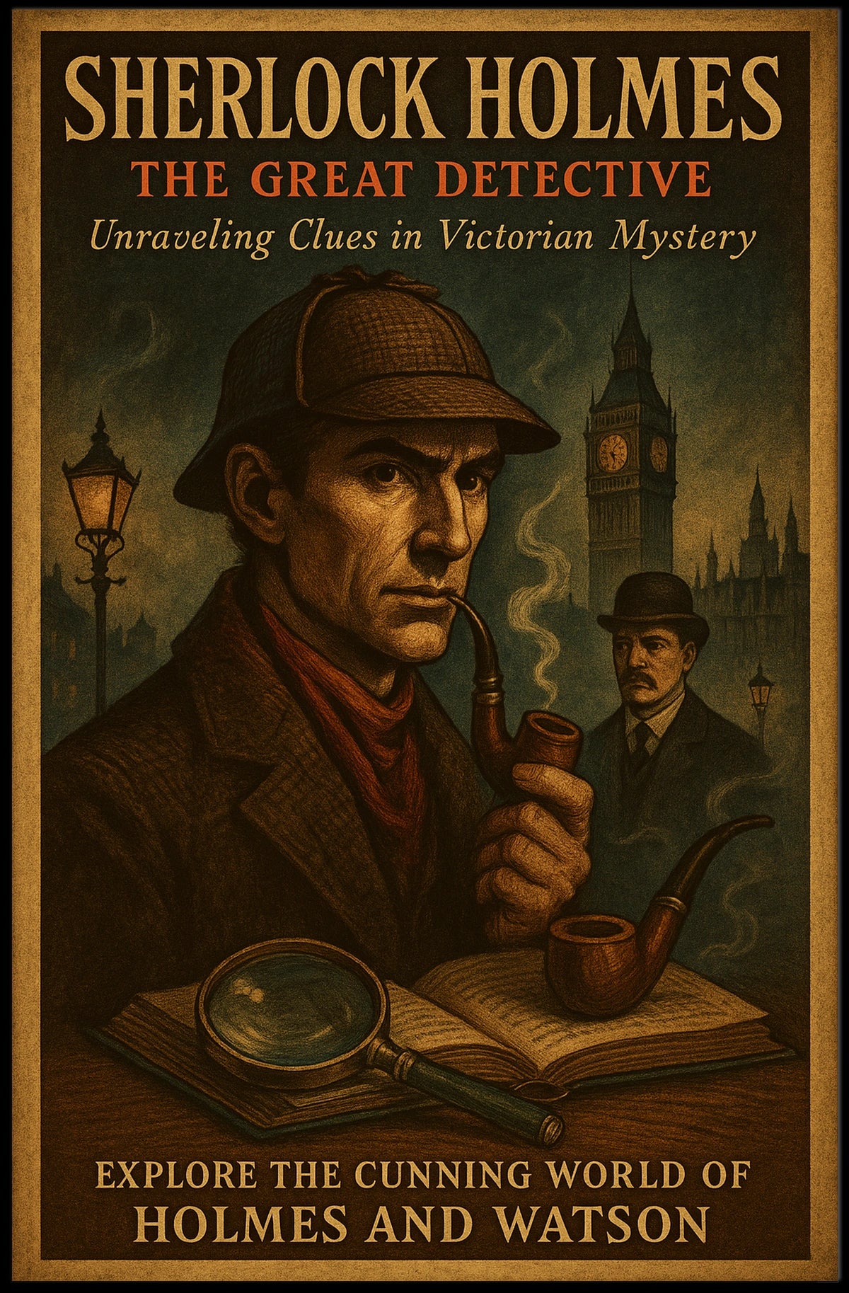 Sherlock Holmes The Great Detective Poster