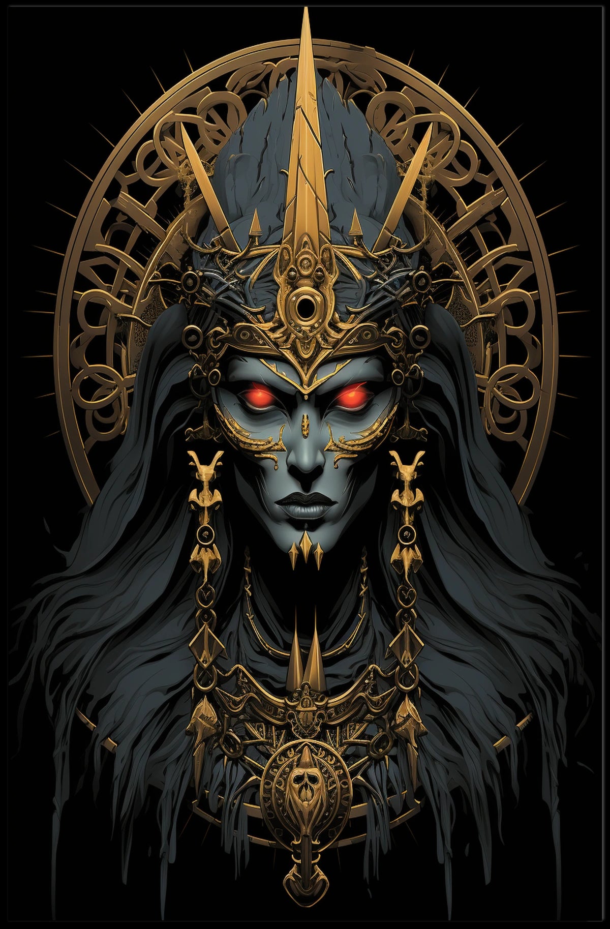 The Enigmatic Empress Poster