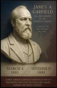 James A. Garfield 20th President Poster