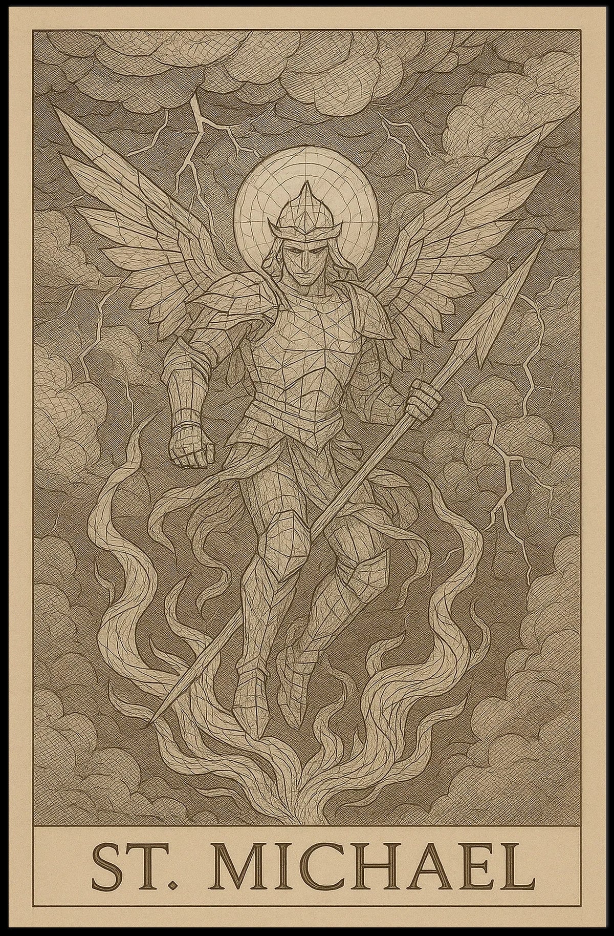 St. Michael The Archangel Poster