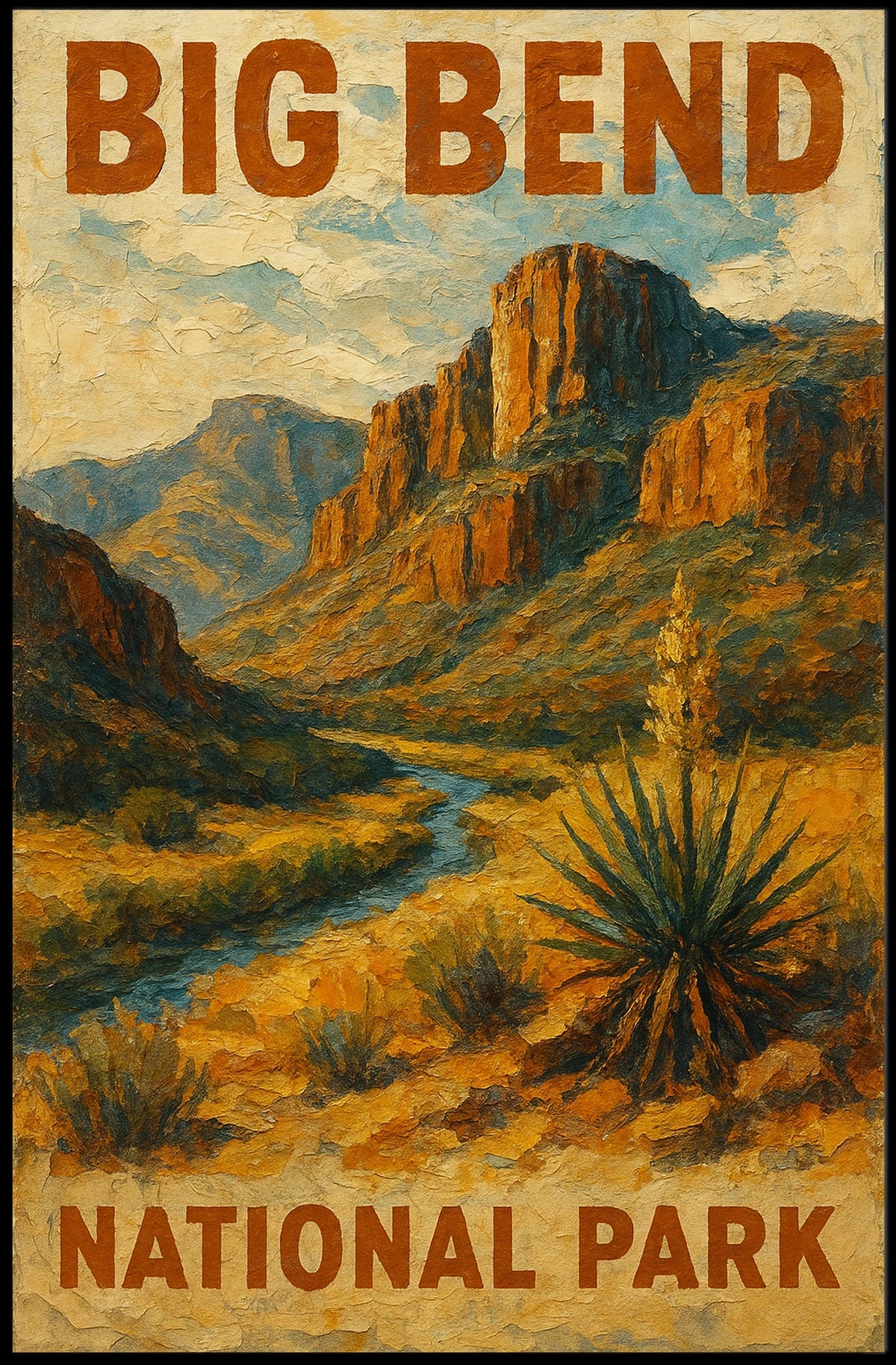Big Bend National Park Poster