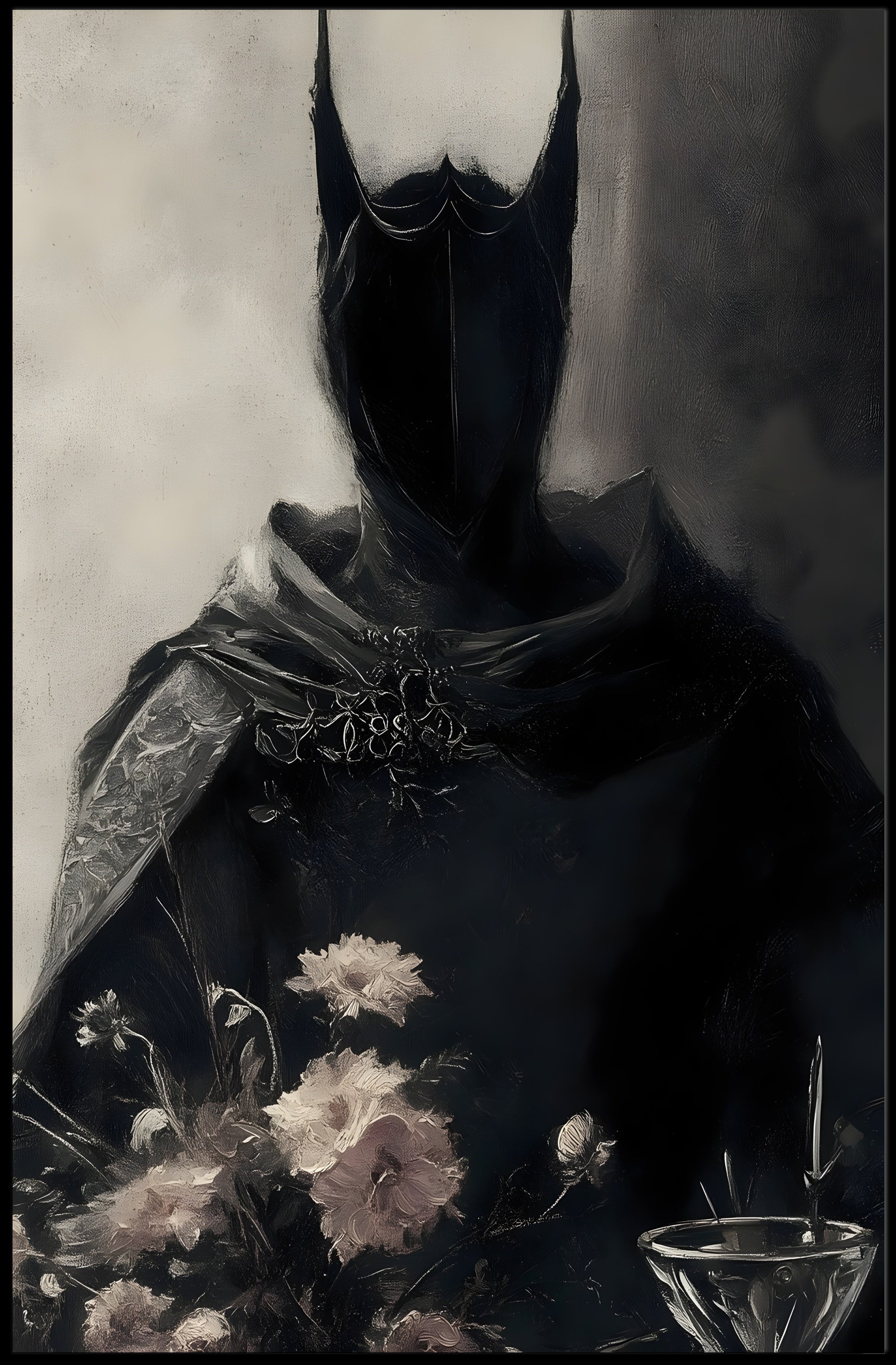 Knight in Mysterious World Fantasy or Mythology Poster PosterGoat