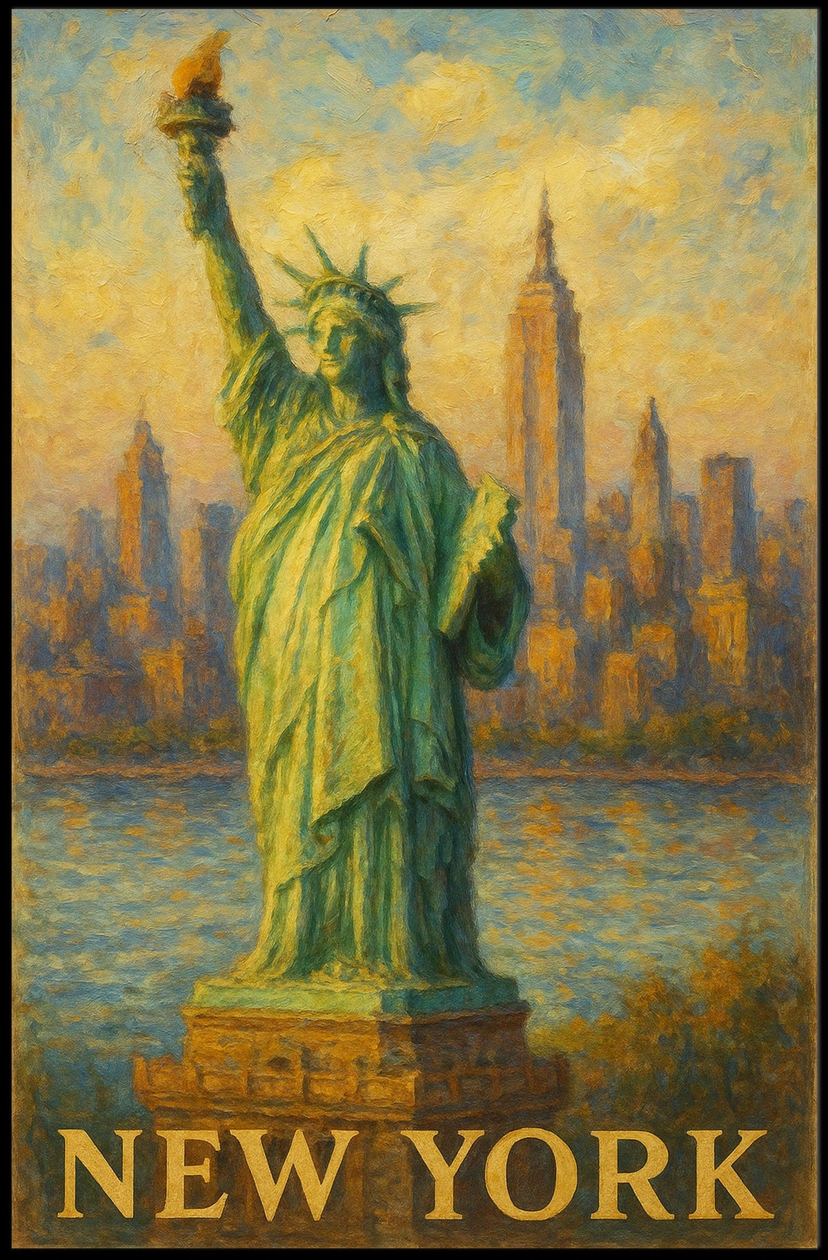 Statue Of Liberty New York Poster