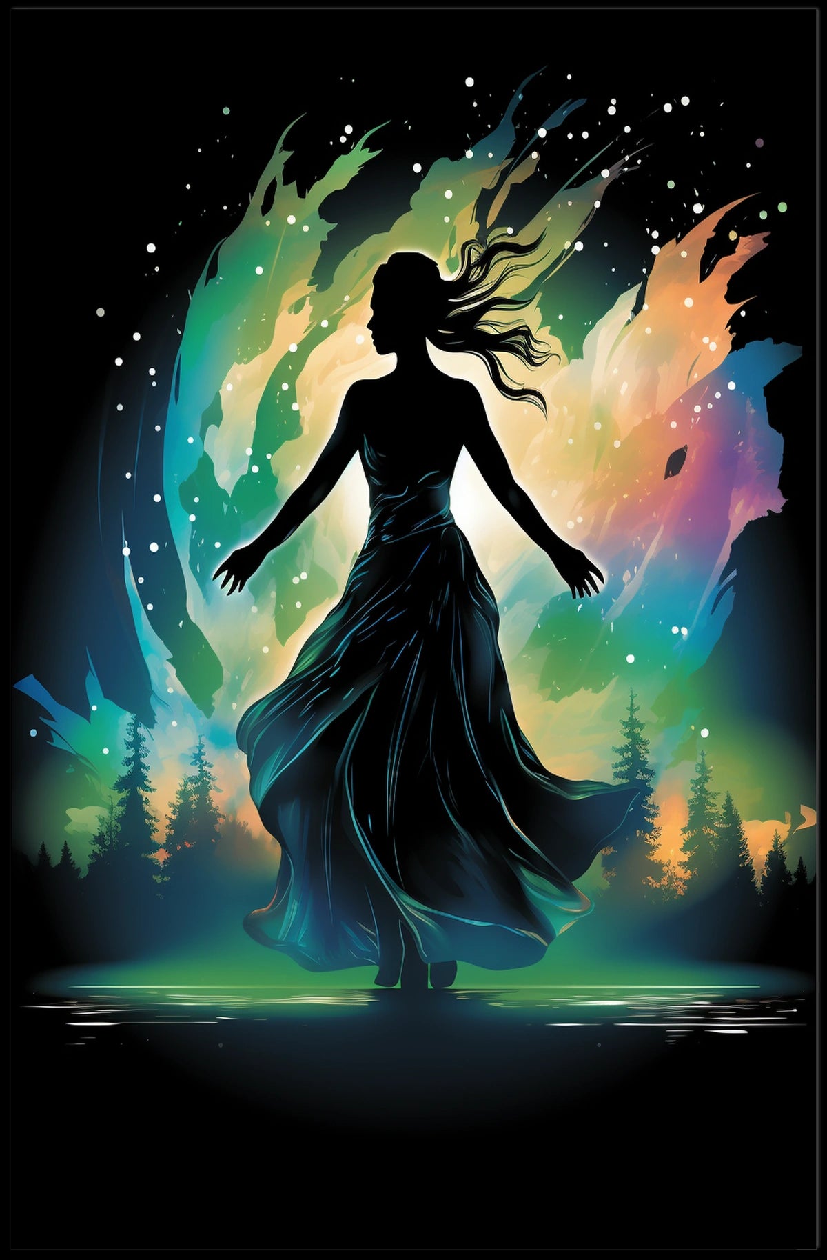 Enchanted Night Poster