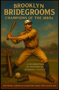 Brooklyn Bridegrooms Champions of the 1880s Poster