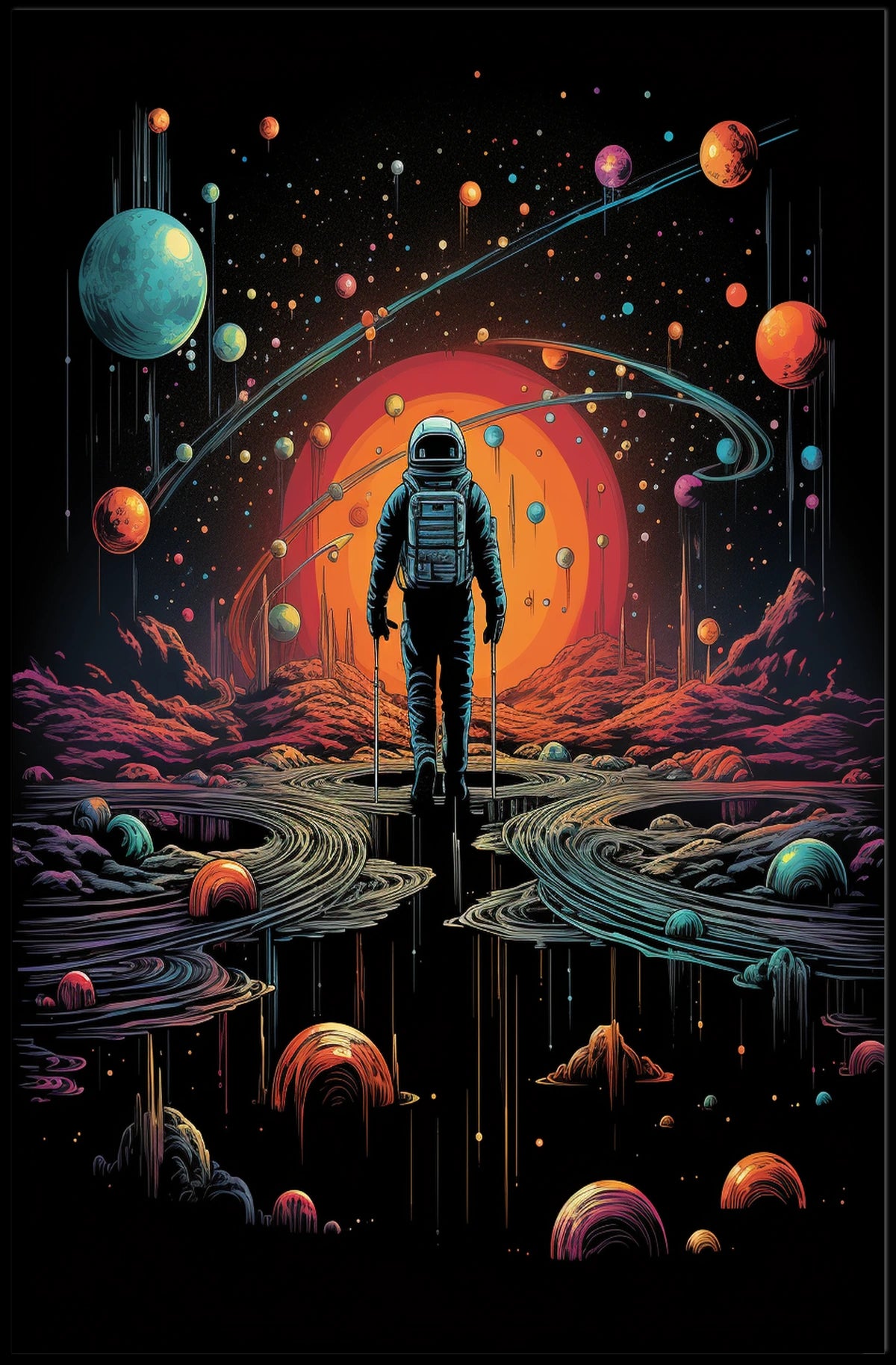 Cosmic Journey Poster
