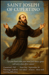 Saint Joseph of Cupertino Poster PosterGoat