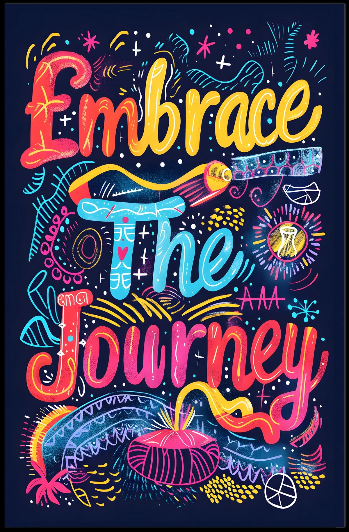 Embrace the Journey Poster