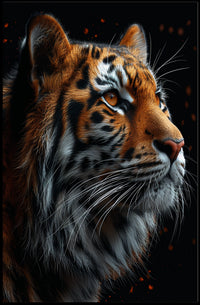 Majestic Tiger Portrait Poster