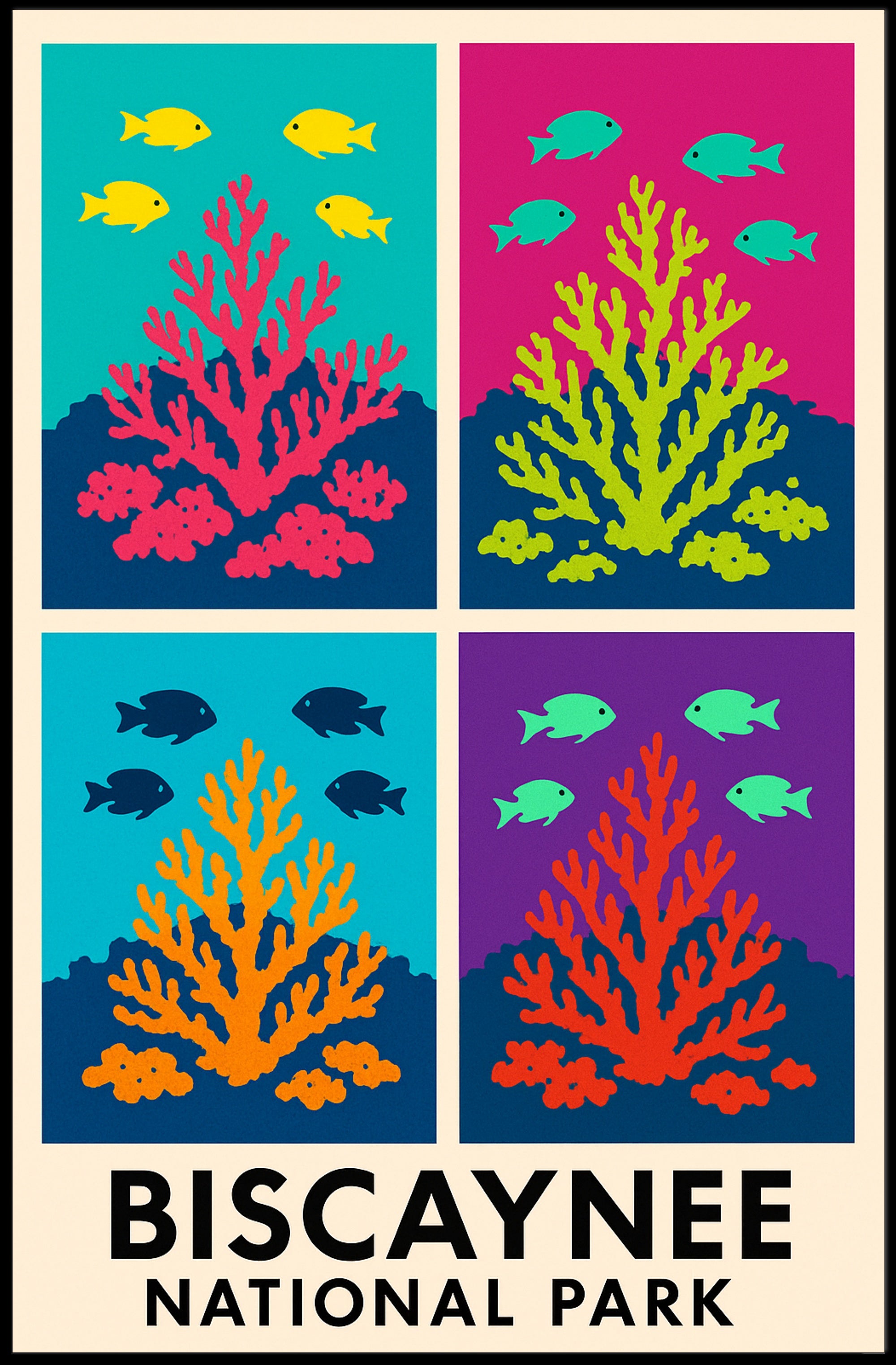 Biscayne National Park Poster