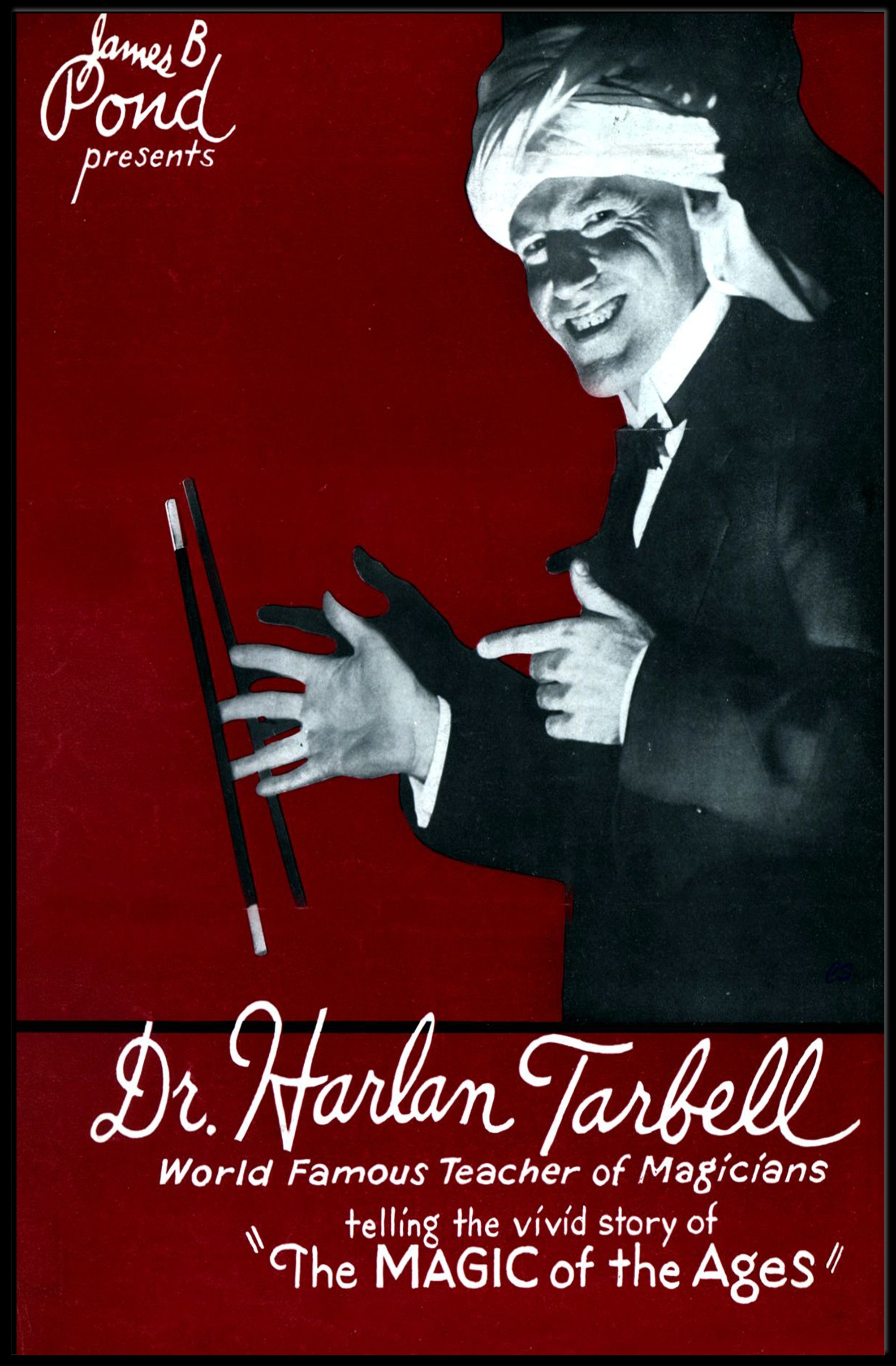 The Magic of Dr. Harlan Tarbell Heritage Poster