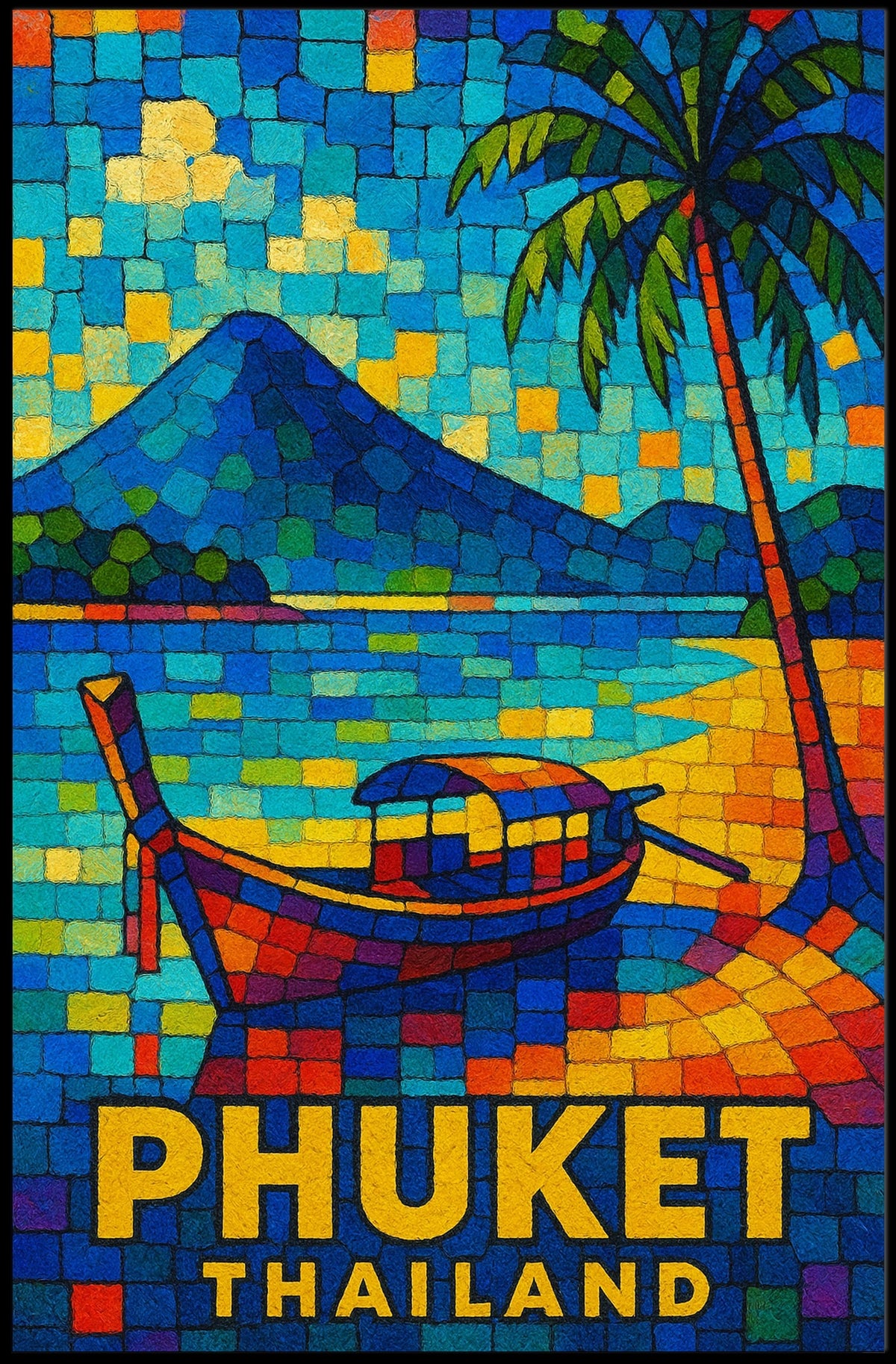 Phuket Thailand A Vibrant Escape Poster