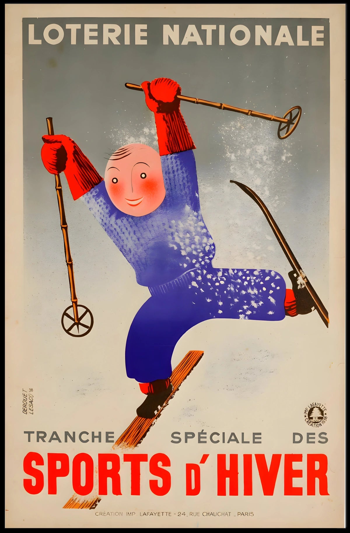 Loterie Nationale Sports dHiver Poster