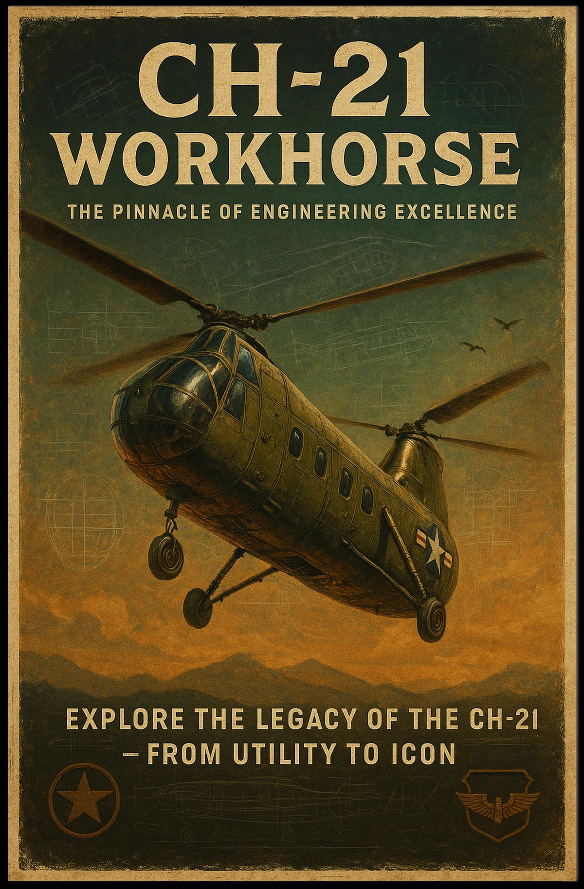 CH-21 Workhorse Engineering Excellence Poster