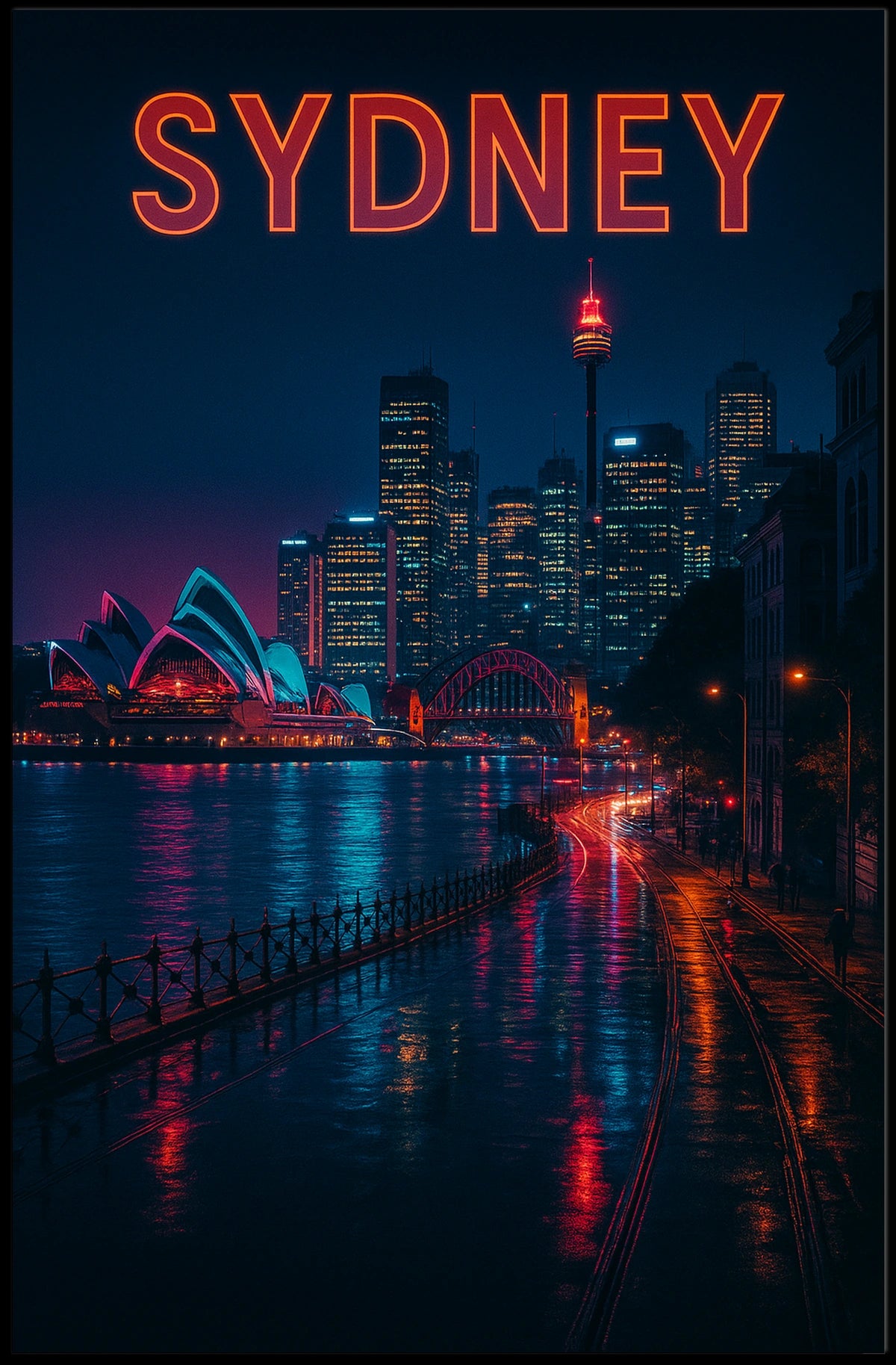 Sydney Nights Poster