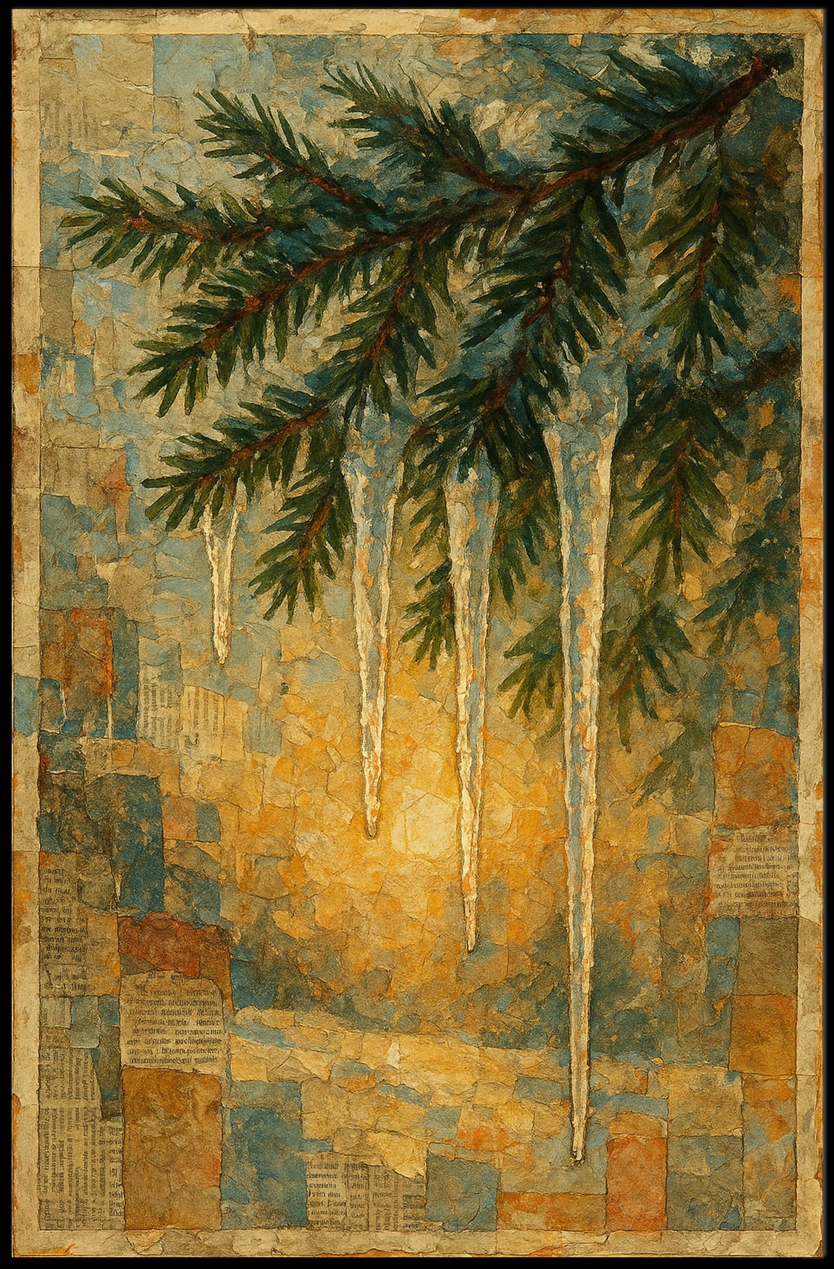 WinterS Embrace Poster