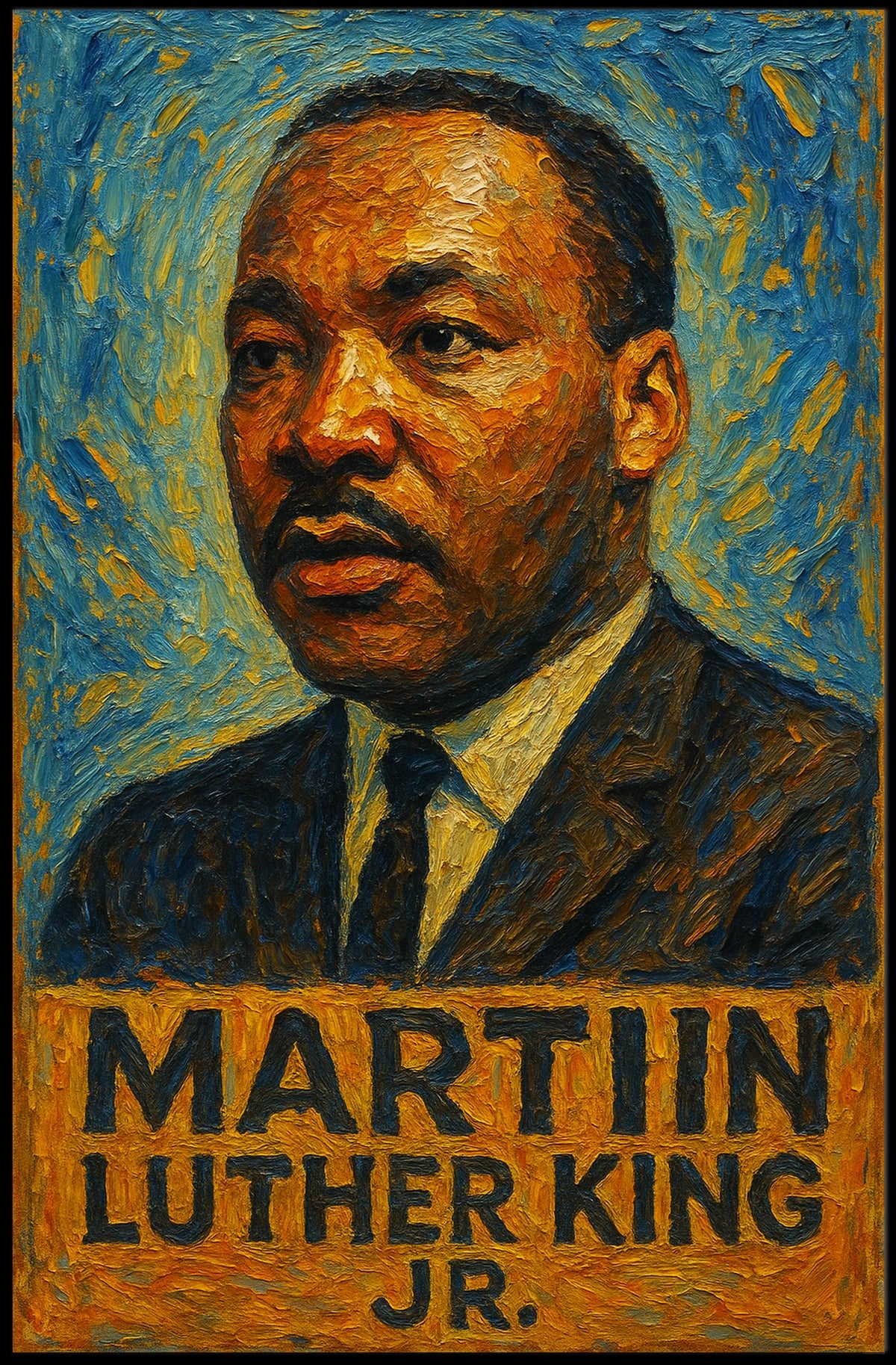 Martin Luther King Jr. Inspirational Poster