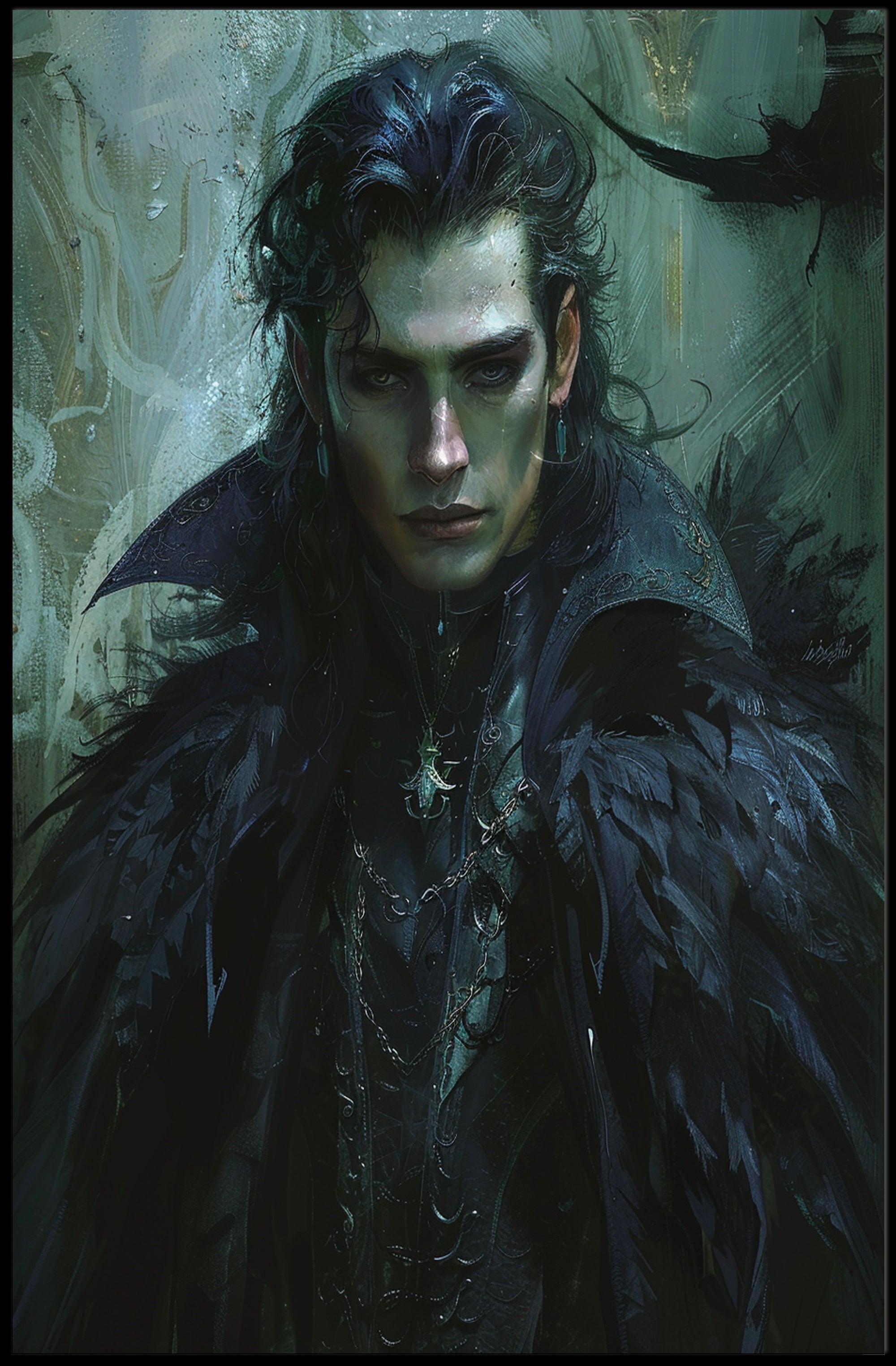 Dark Enigma Poster PosterGoat