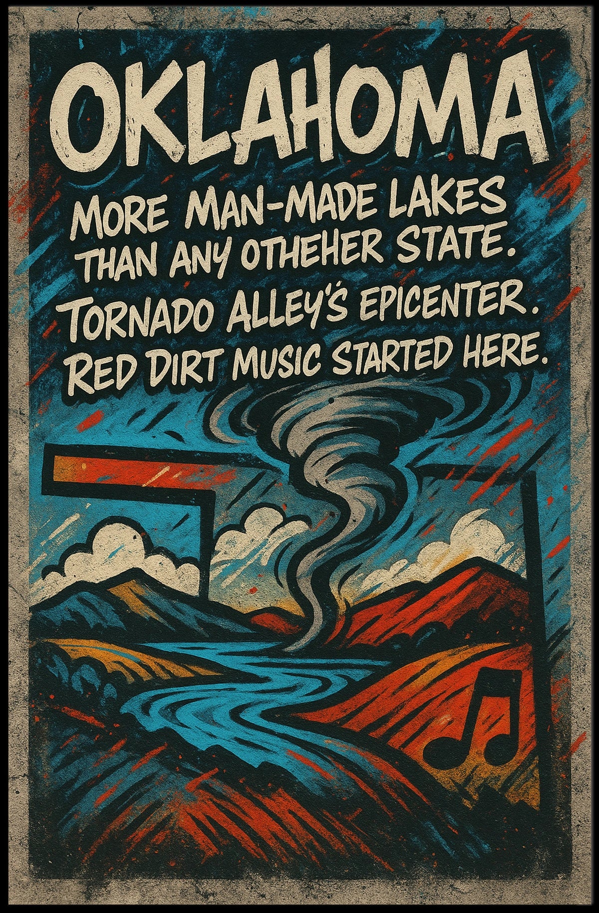 Oklahoma Highlights Poster