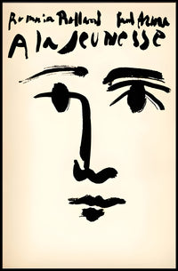 A La Jeunesse Poster Scenic Vintage Travel Print